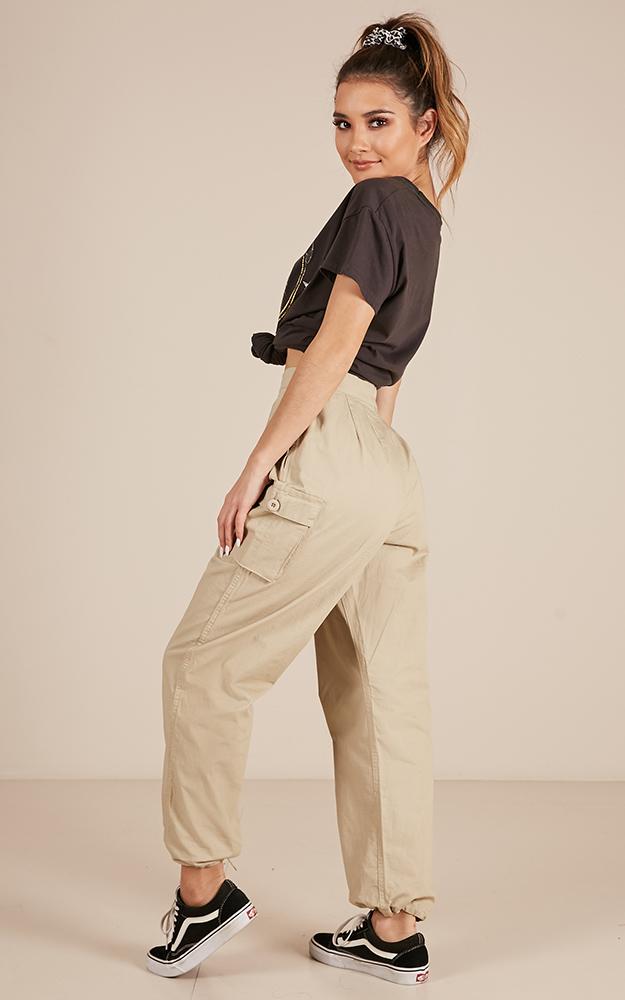 Wind Down Relaxed Pants In Beige