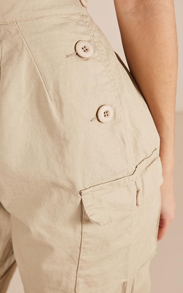 Wind Down Relaxed Pants In Beige