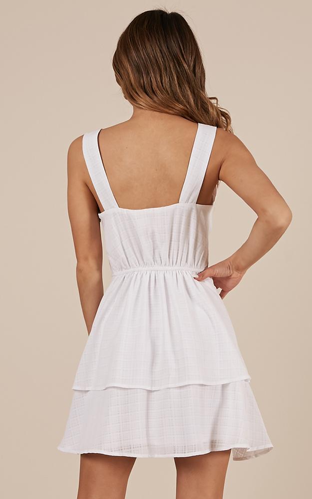 Over Looking Dress In White