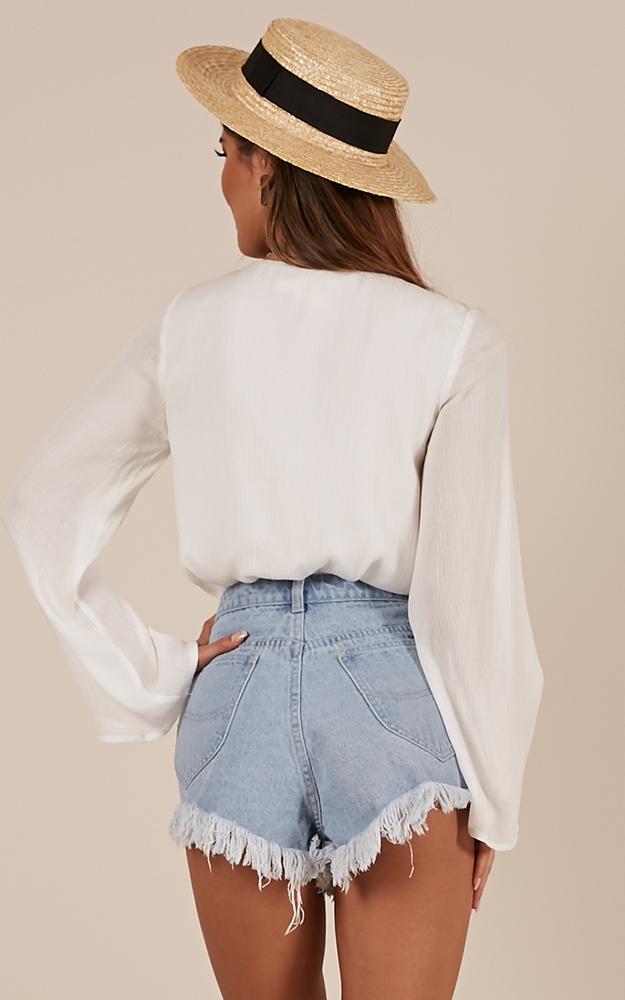 Relight My Fire Top In White