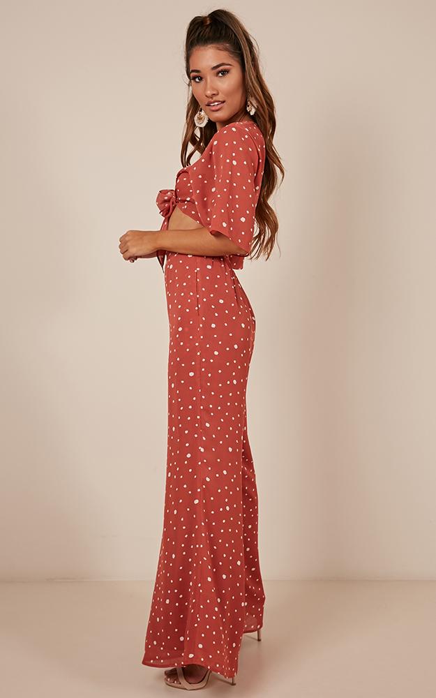 Let It Happen Pants In Rust Spot