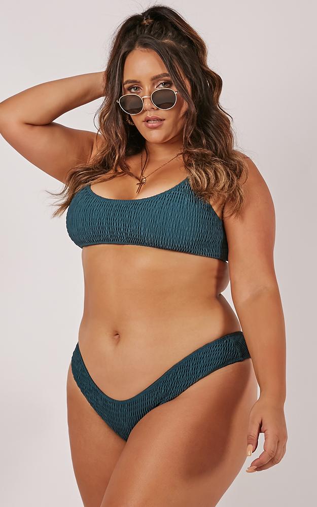 Anais Bikini Bottom In Emerald