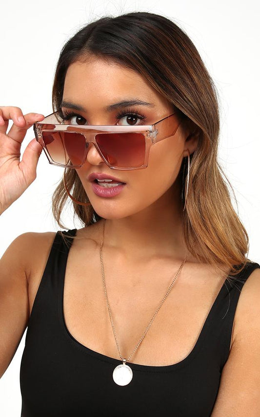 Timberlake sunglasses in Clear and Light brown