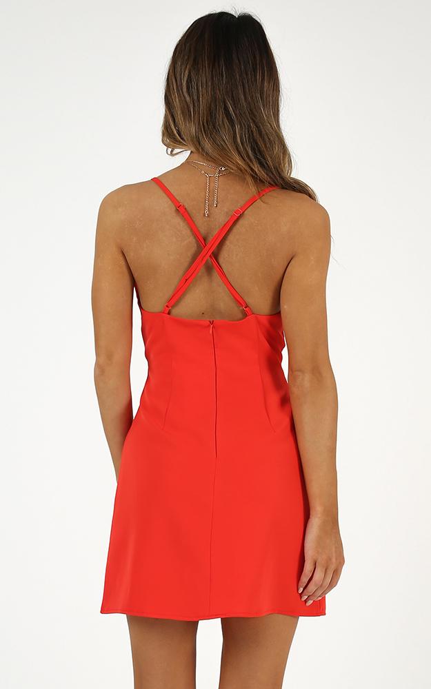 Lover Red Dress In Red
