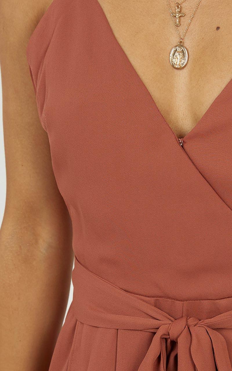 Never Love Me Jumpsuit In Plum