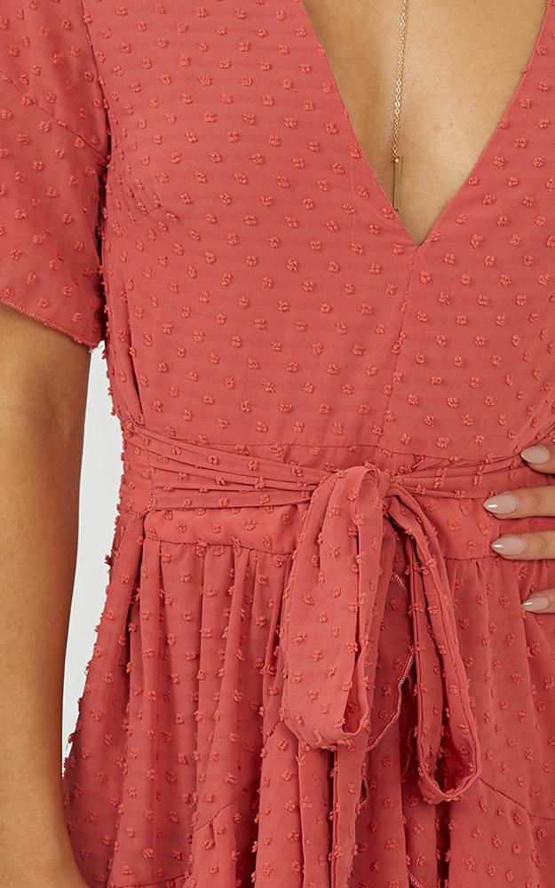 Know What You Want Dress In Dusty Rose