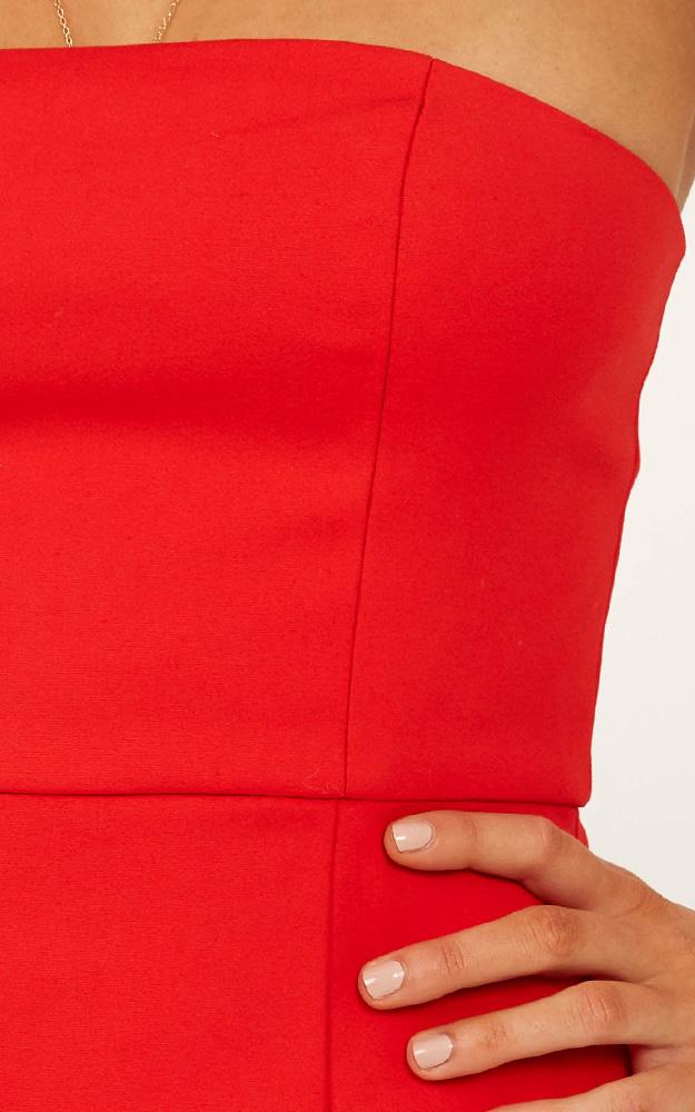 Cover Star Dress In Red