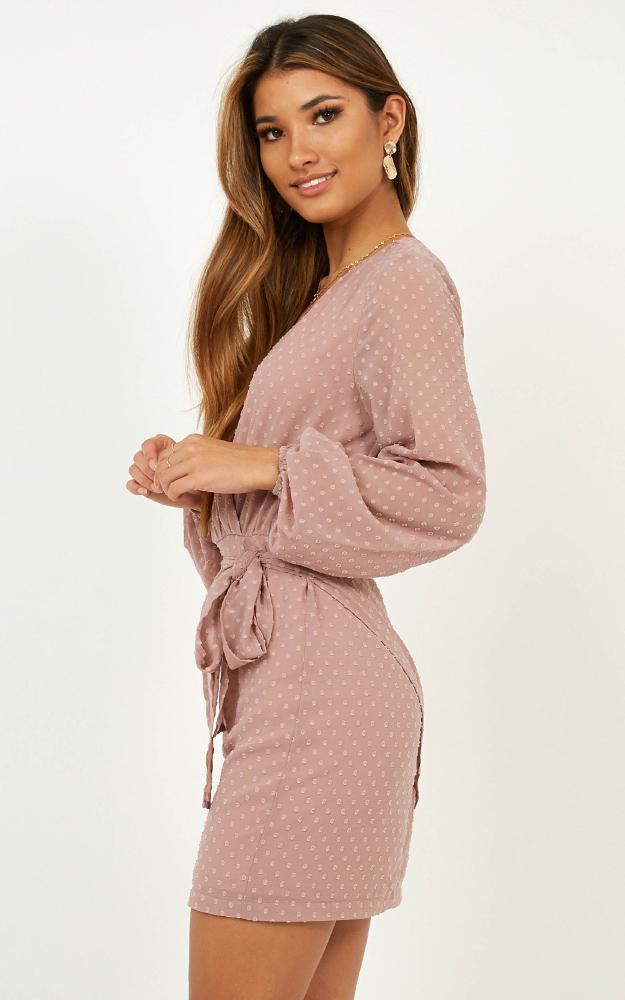 Head Above Water Dress In Blush