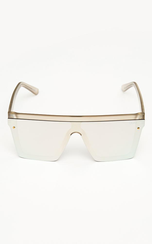 Quay - Hindsight Sunglasses In Gold