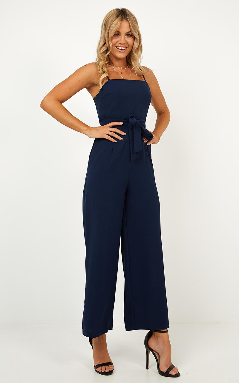 Full Throttle Jumpsuit In Navy