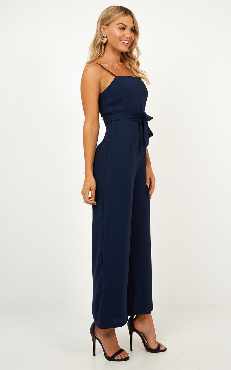 Full Throttle Jumpsuit In Navy
