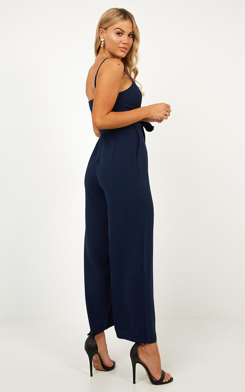 Full Throttle Jumpsuit In Navy