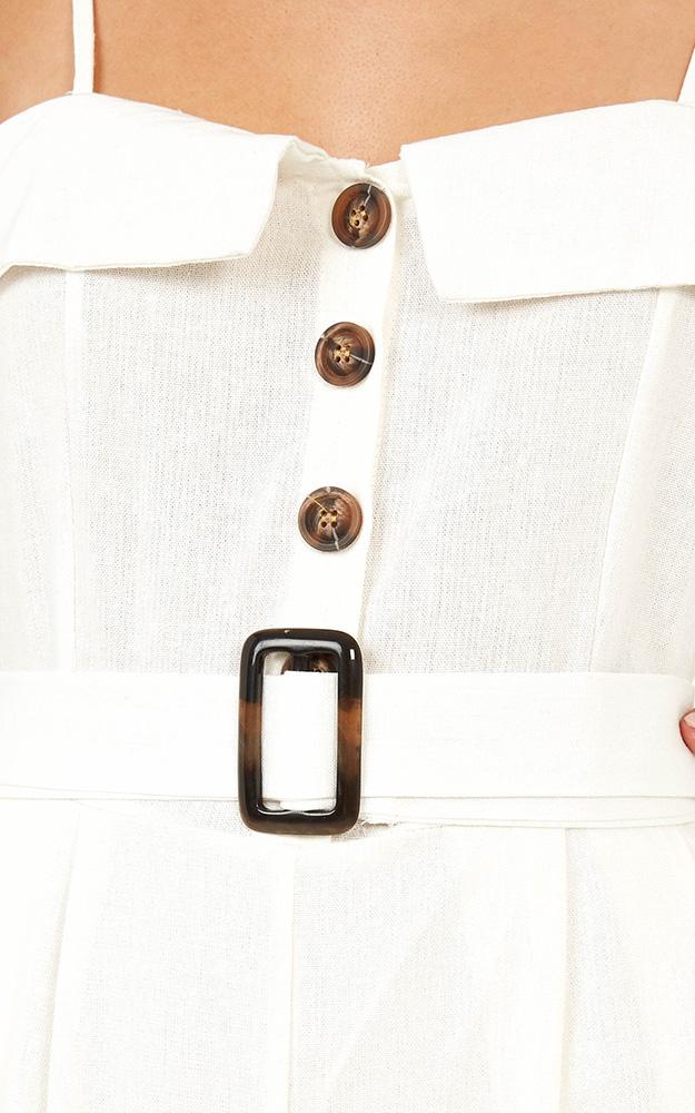 East Coast Jumpsuit In White