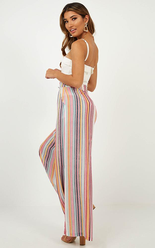 Bewitched Pants In Multi Stripe