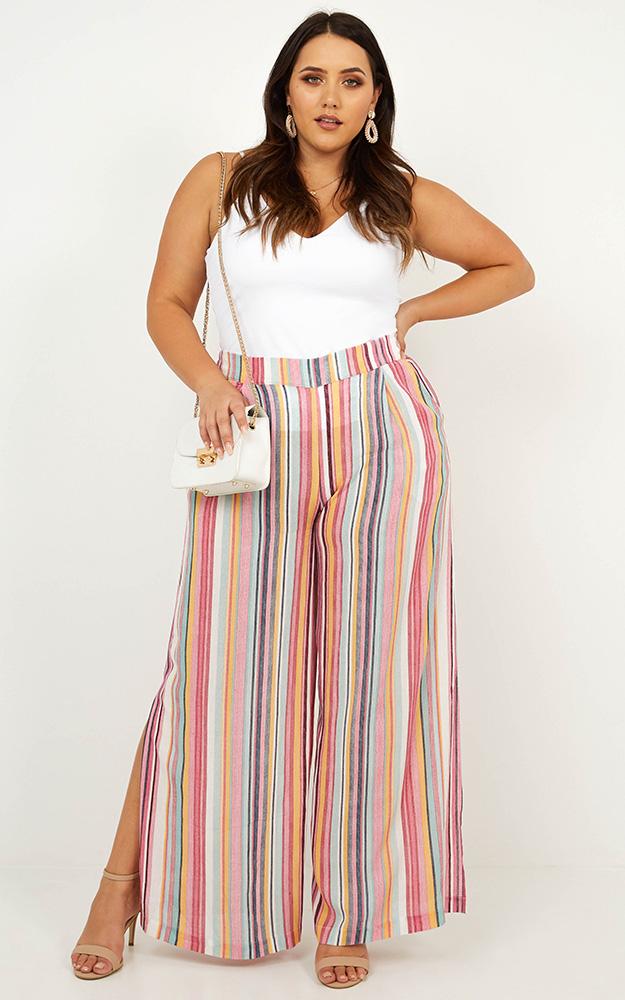Bewitched Pants In Multi Stripe