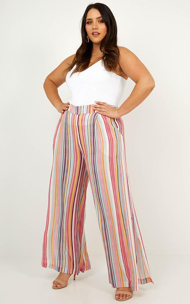 Bewitched Pants In Multi Stripe