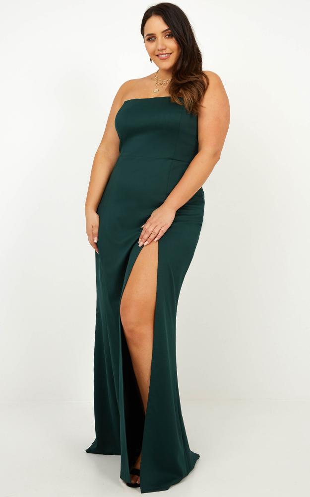 Look Sharp Dress In Emerald