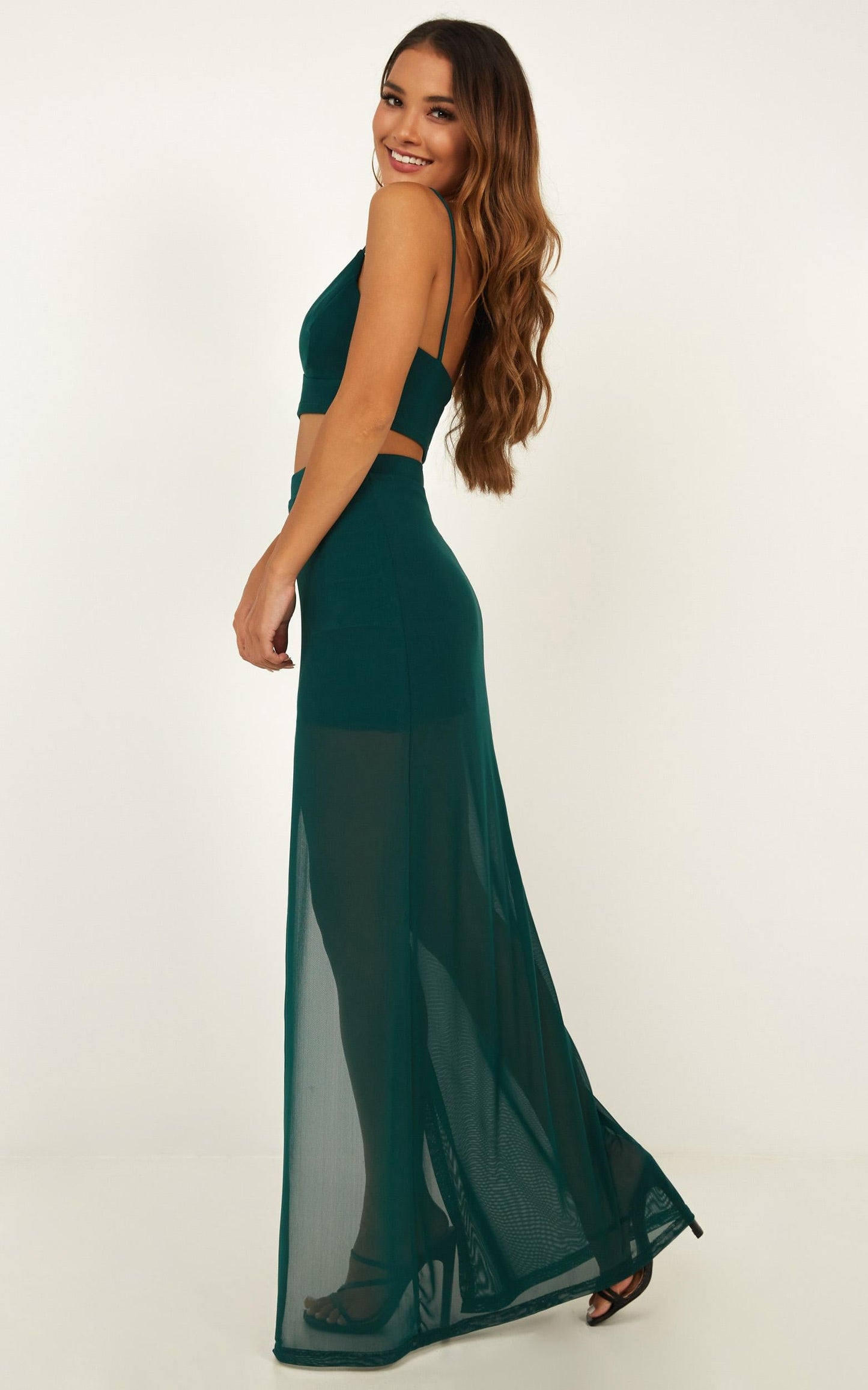 Body Language Two Piece Set In Emerald