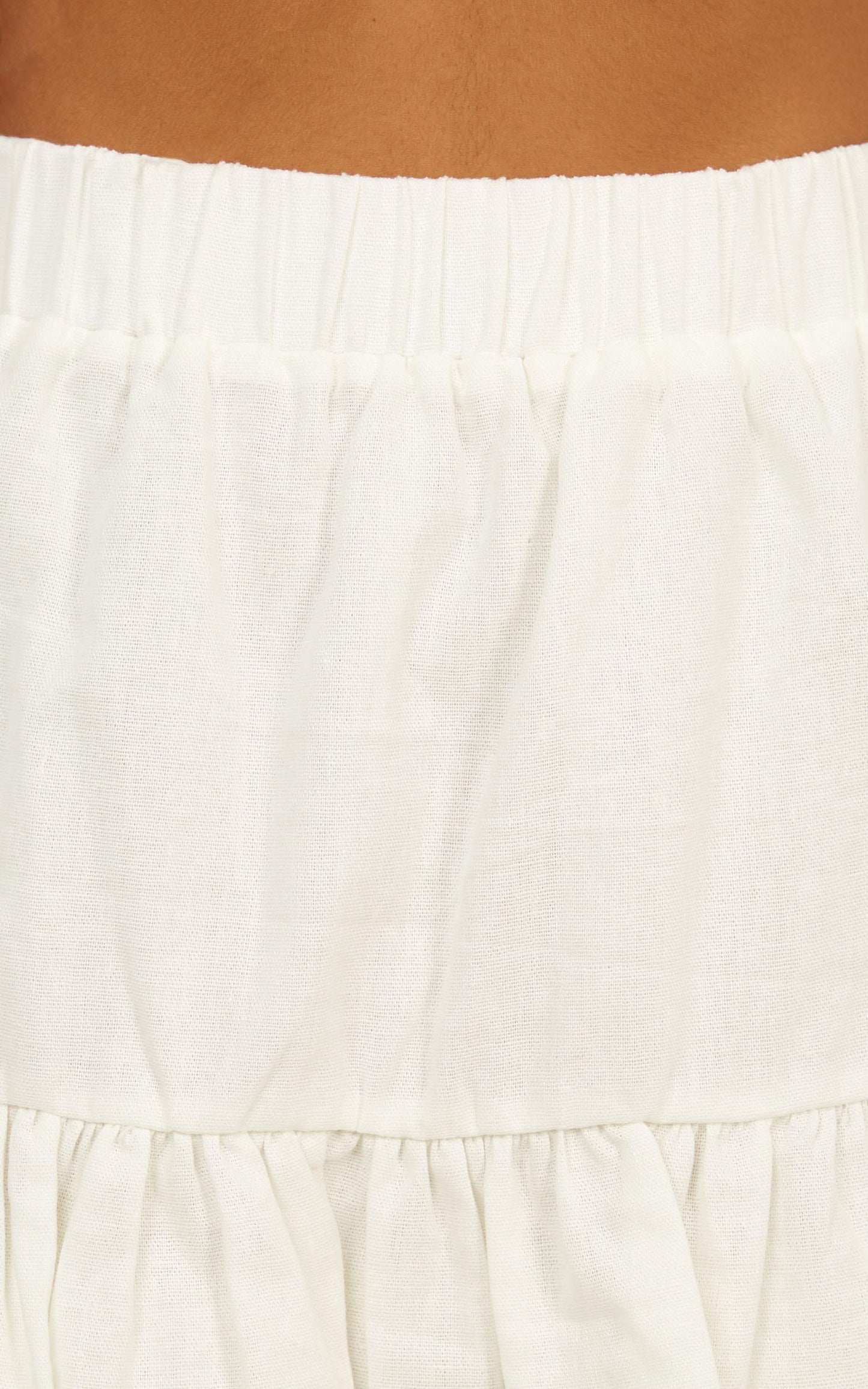 Spiteful Mission Skirt In White