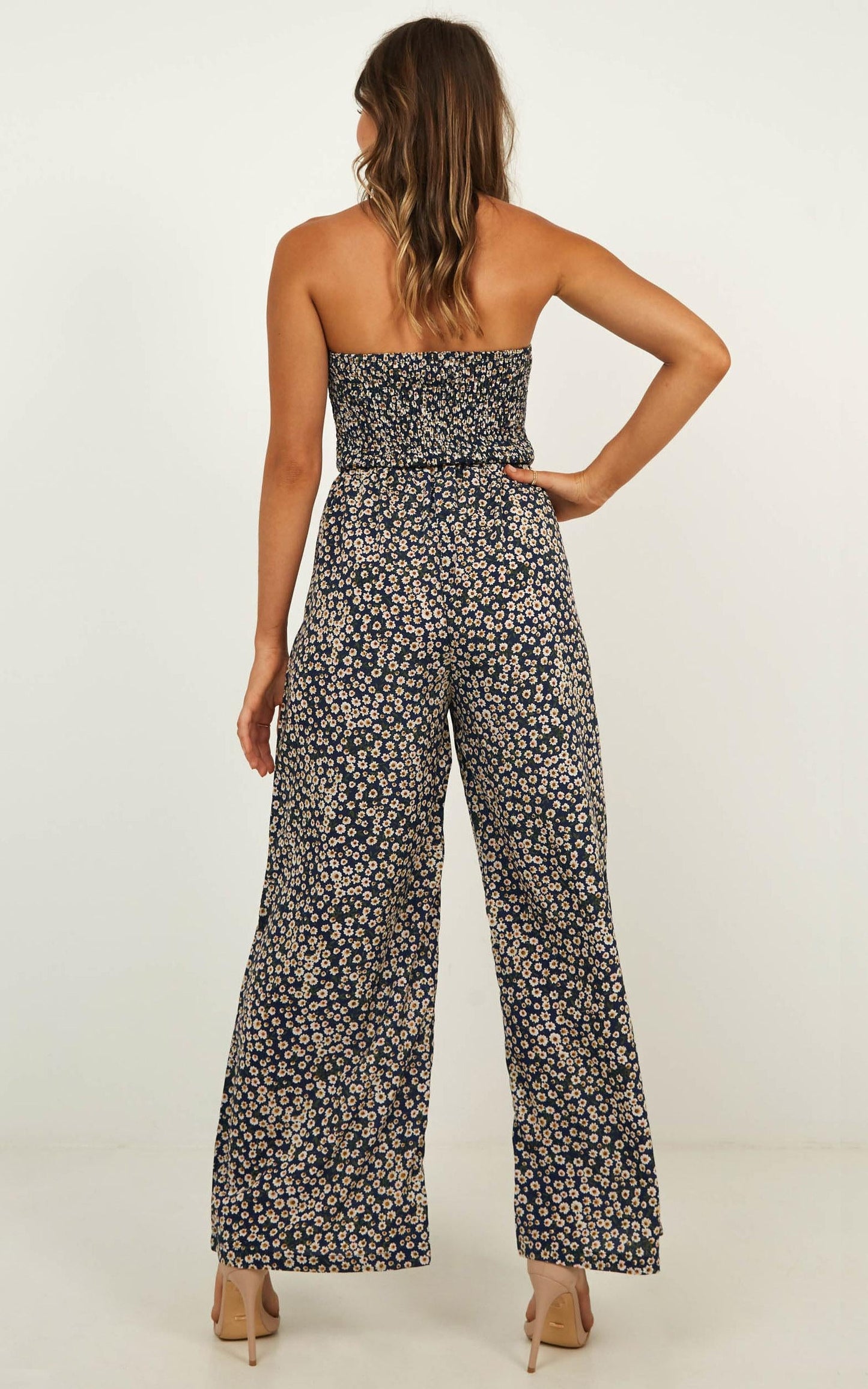 Jump All Around Jumpsuit In Navy