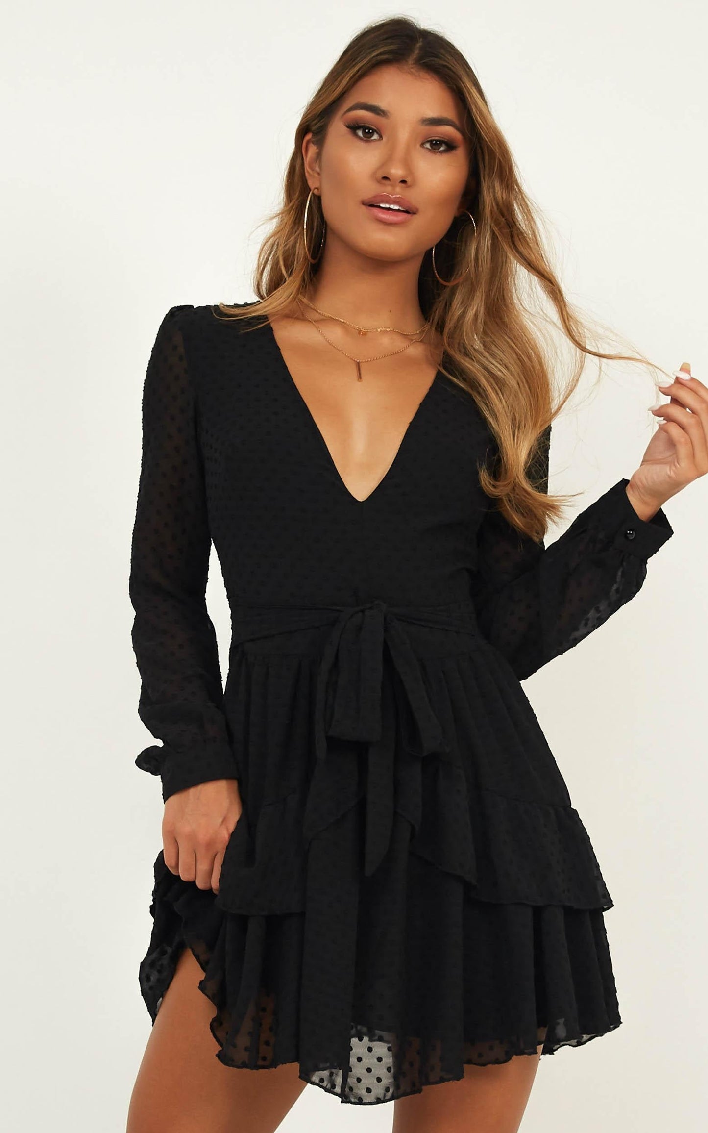 For A Rainy Day Dress In Black