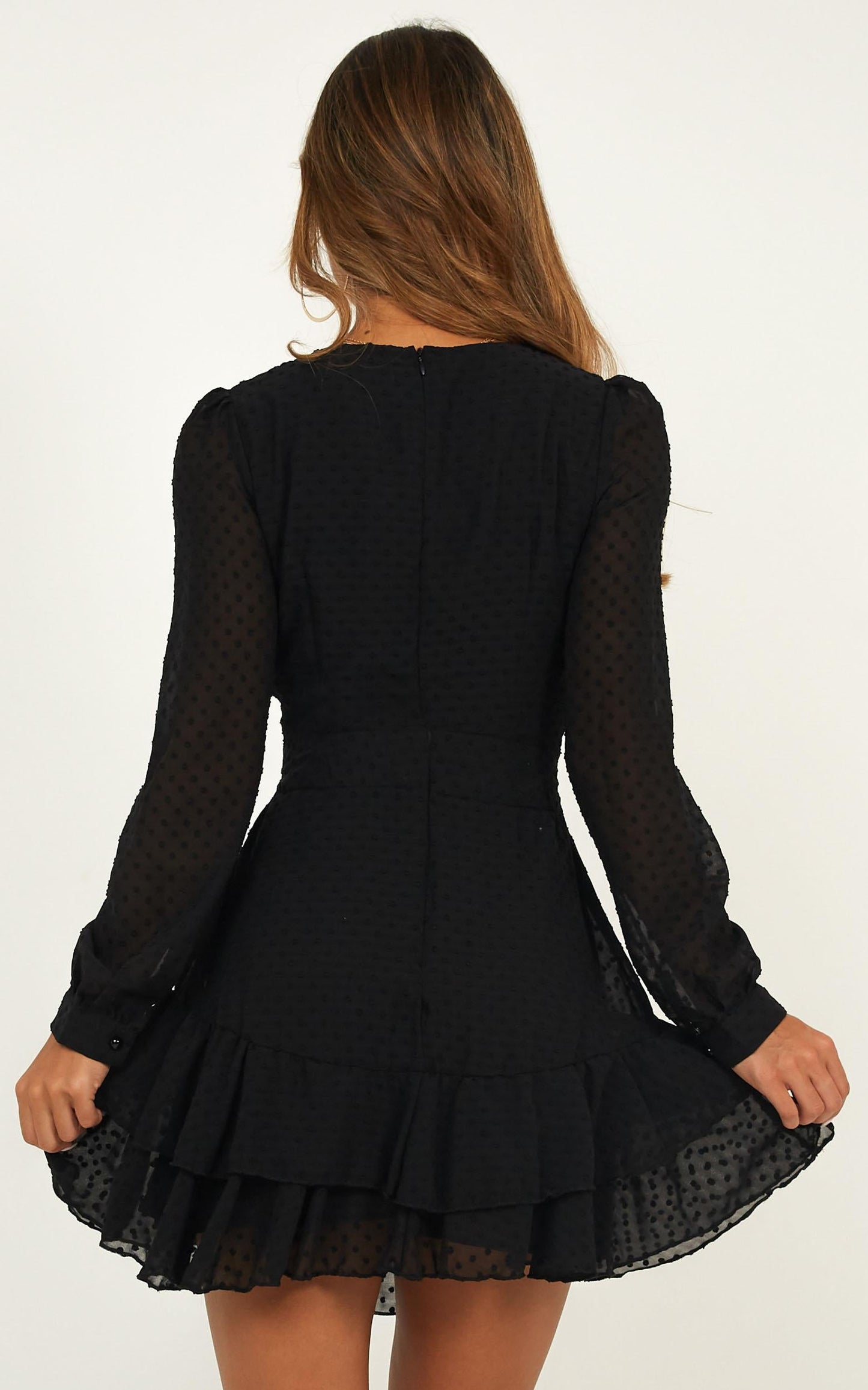 For A Rainy Day Dress In Black