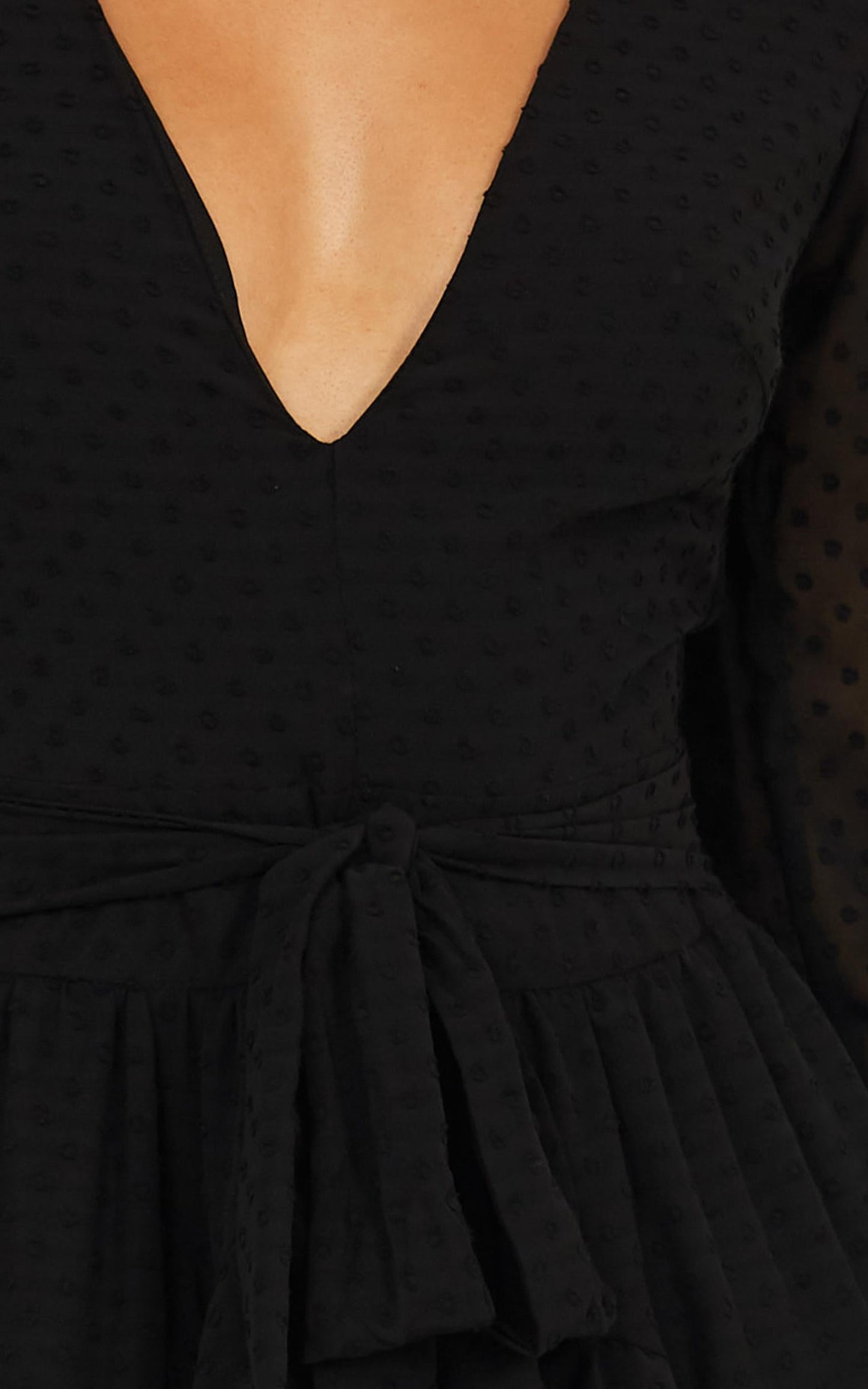 For A Rainy Day Dress In Black
