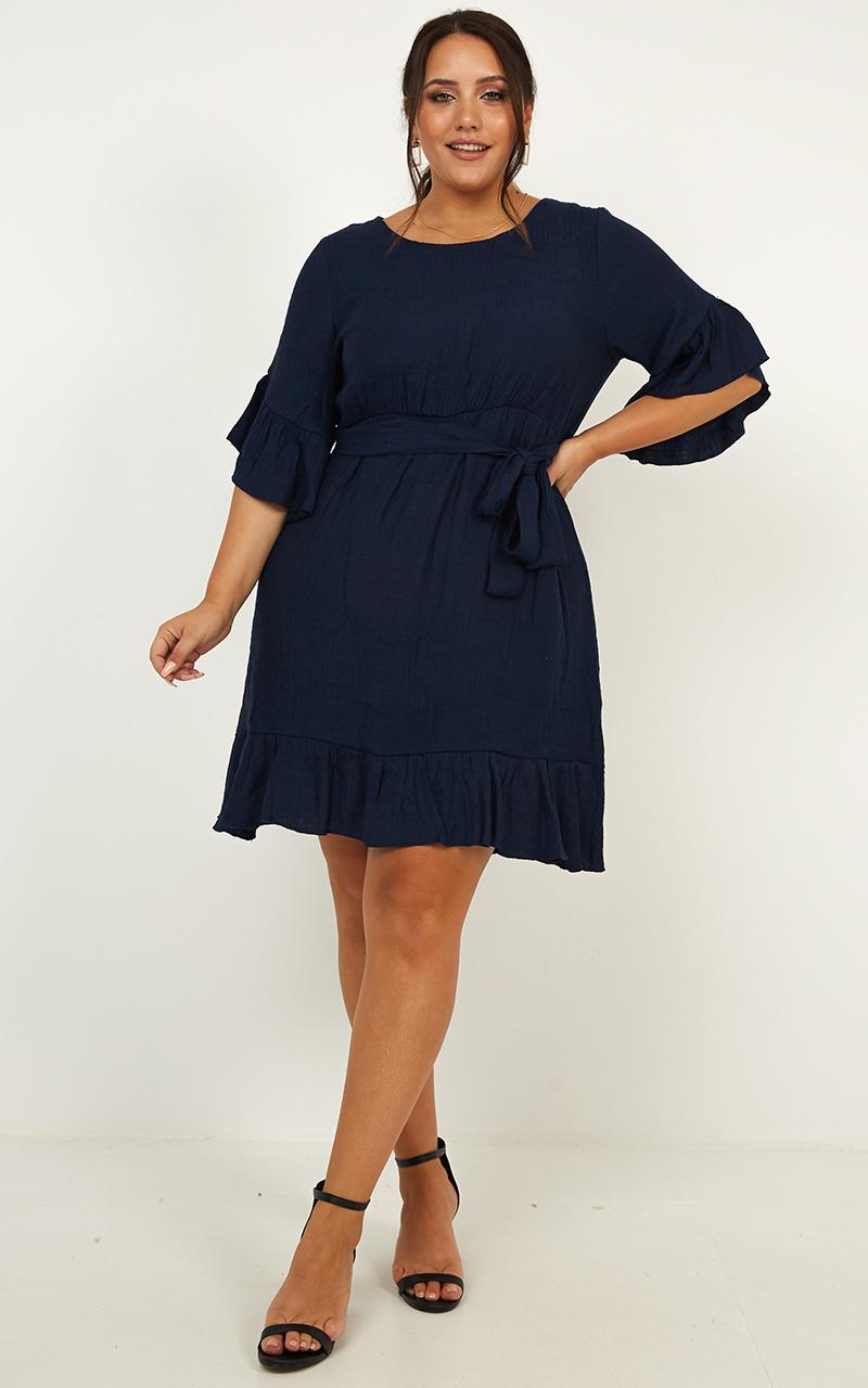 Mentor Dress In Navy