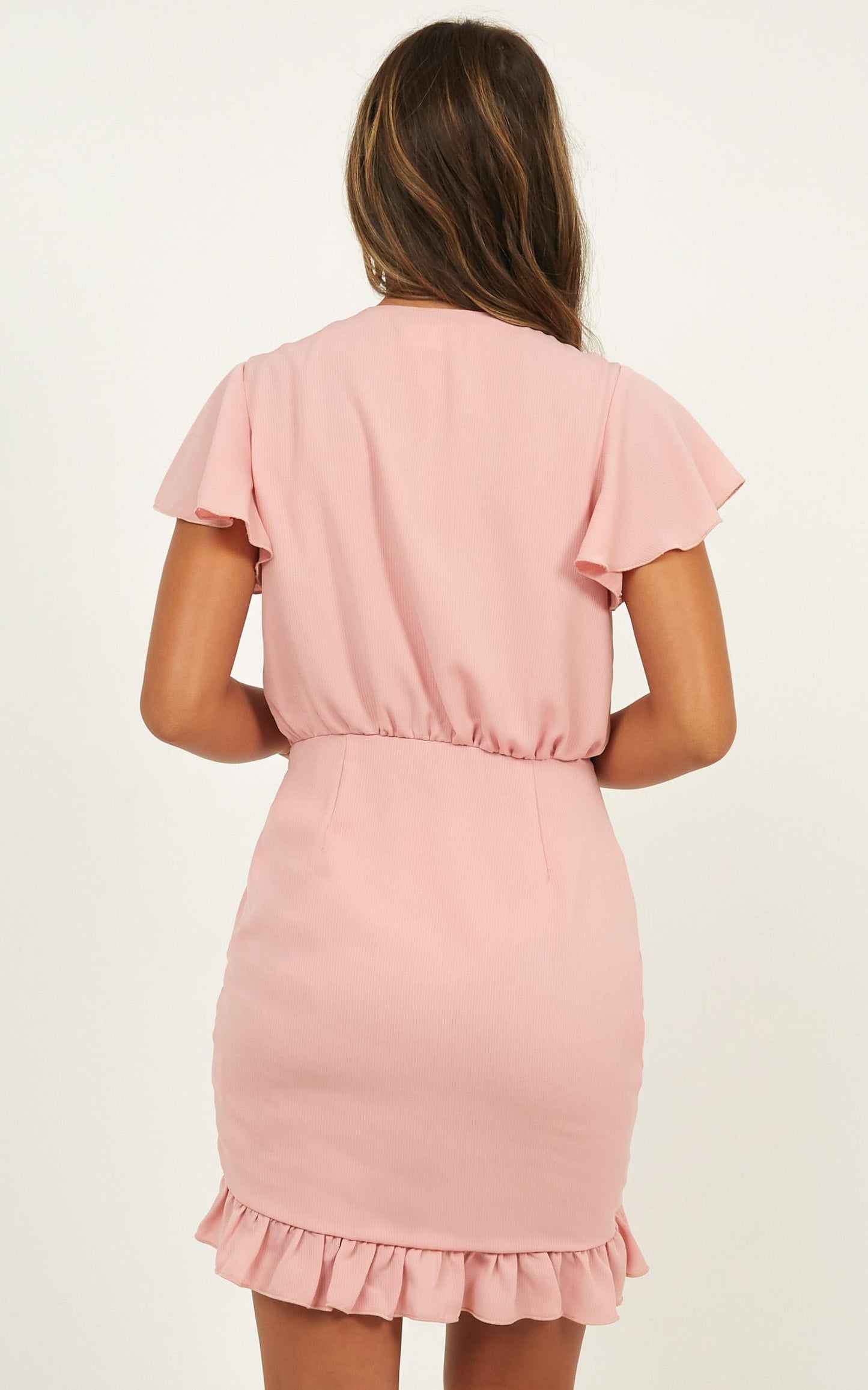 Newbury Street Dress In Blush