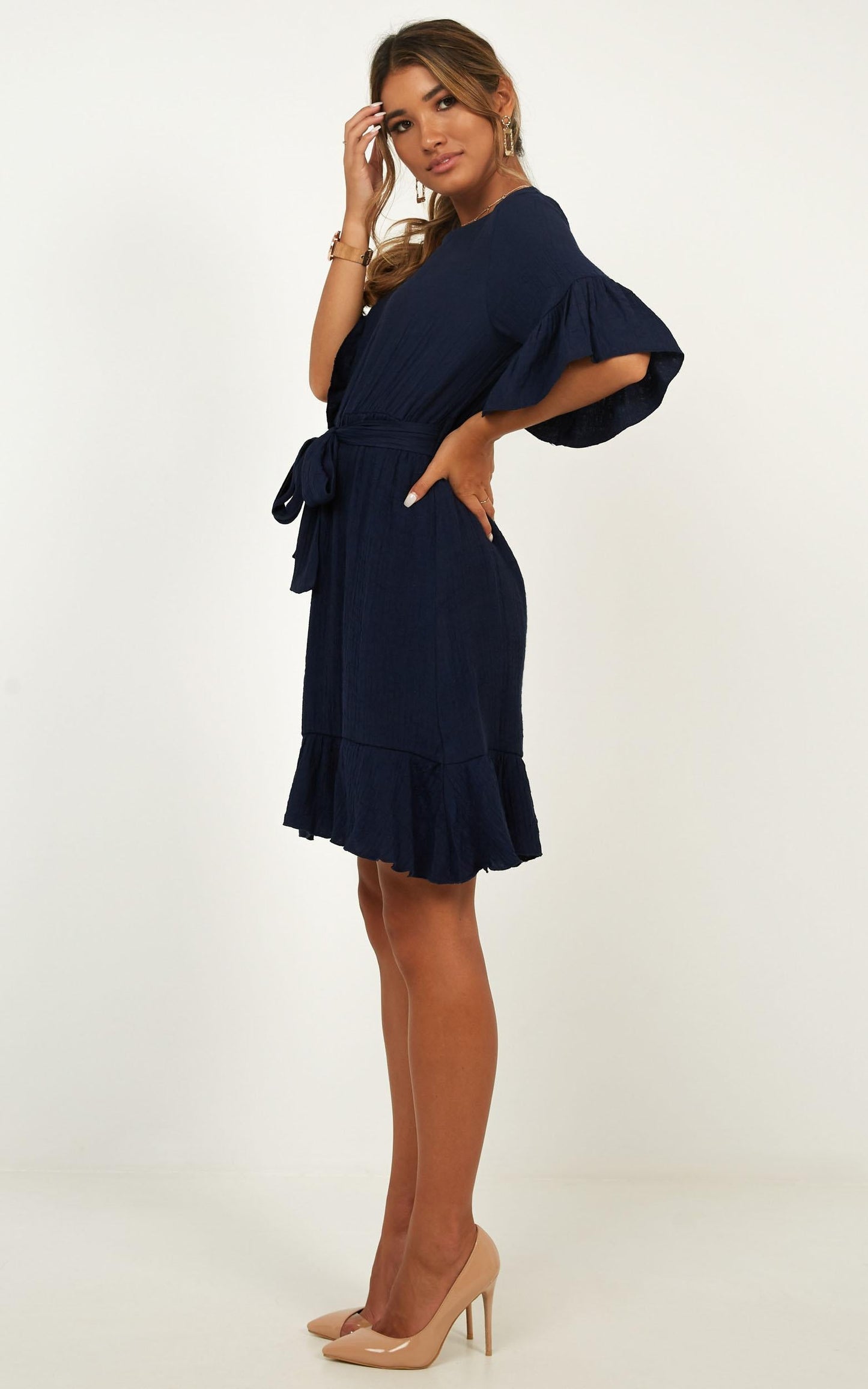 Mentor Dress In Navy
