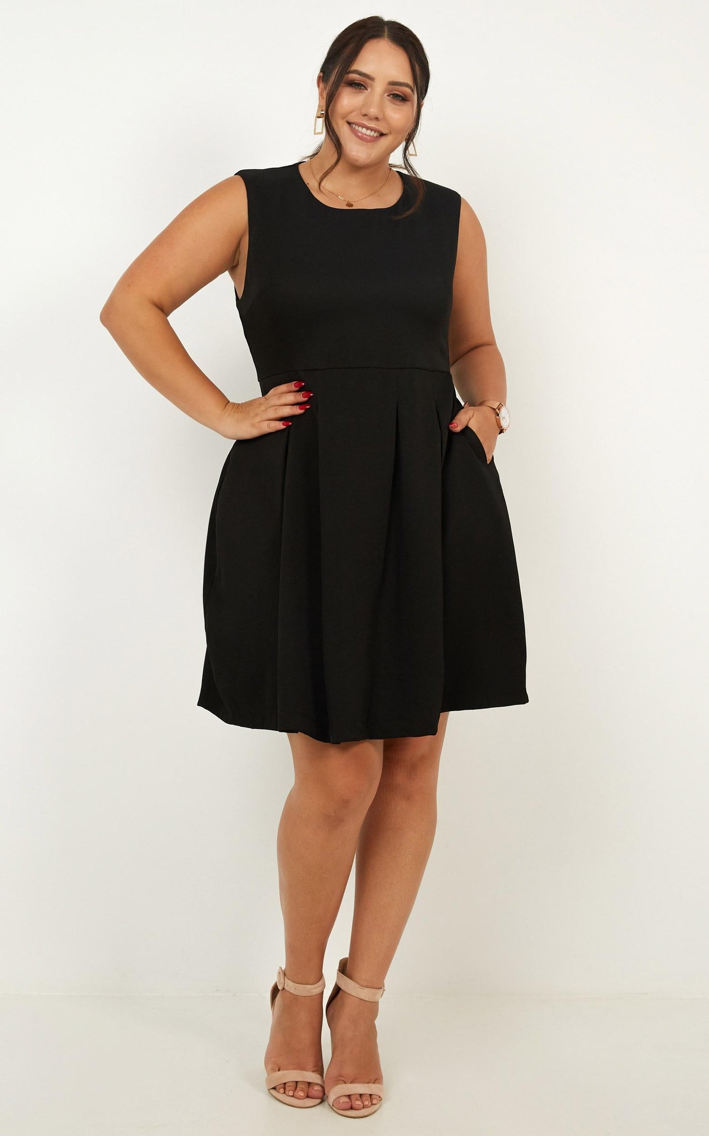 Take A Hiatus Dress In Black