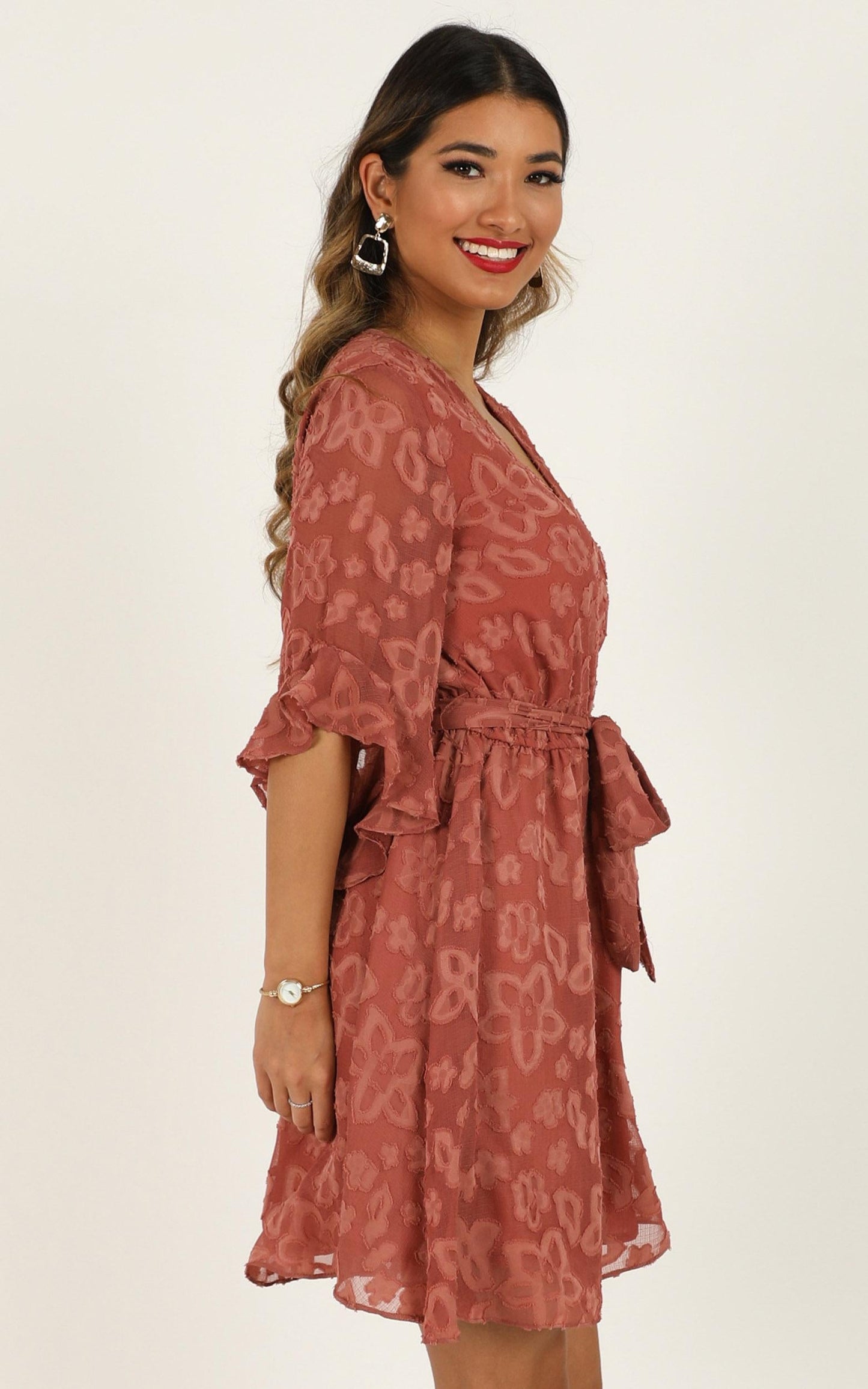 Everyday People Dress in Blush