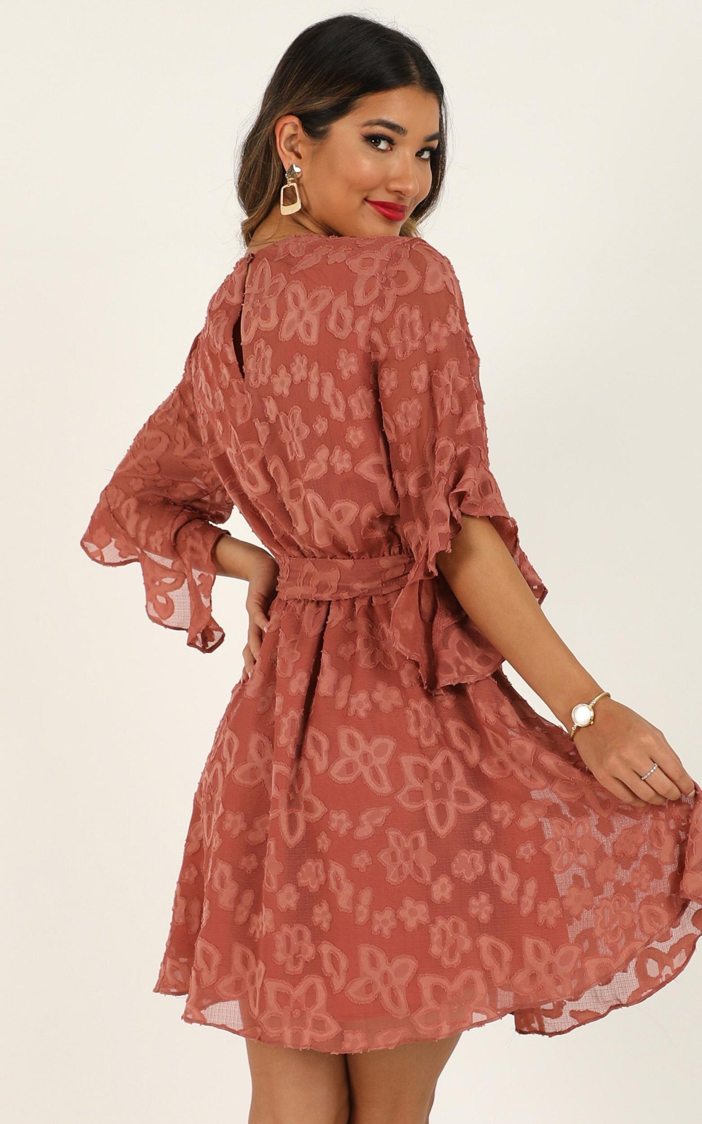 Everyday People Dress in Blush