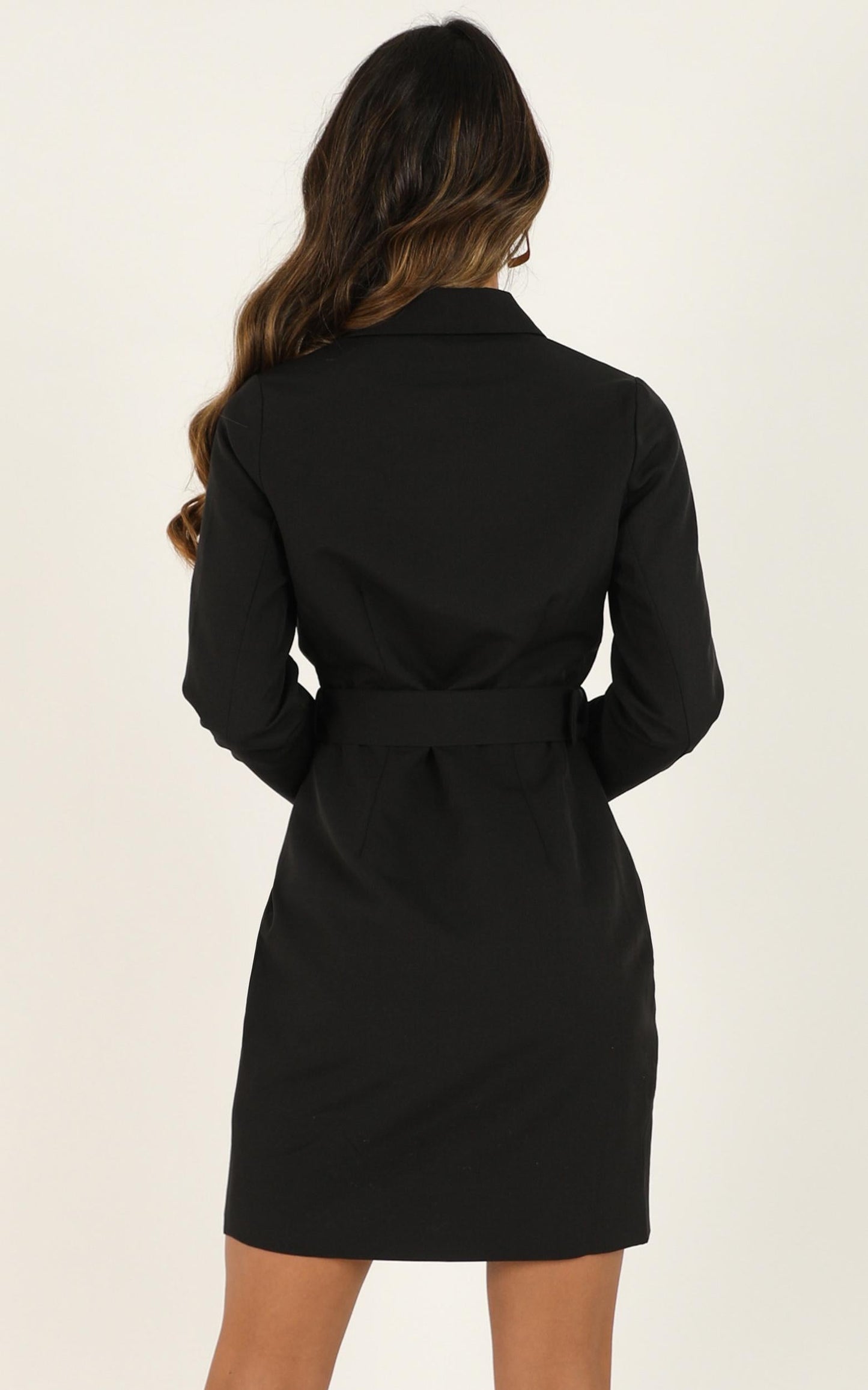 Building Willpower Dress In  Black
