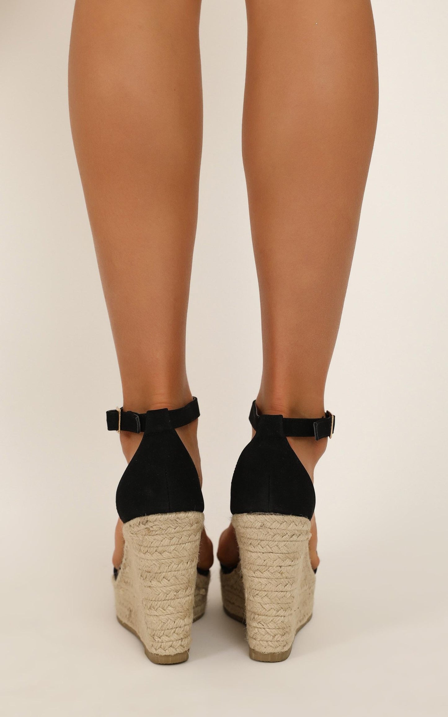Billini - Solange wedges in black nubuck
