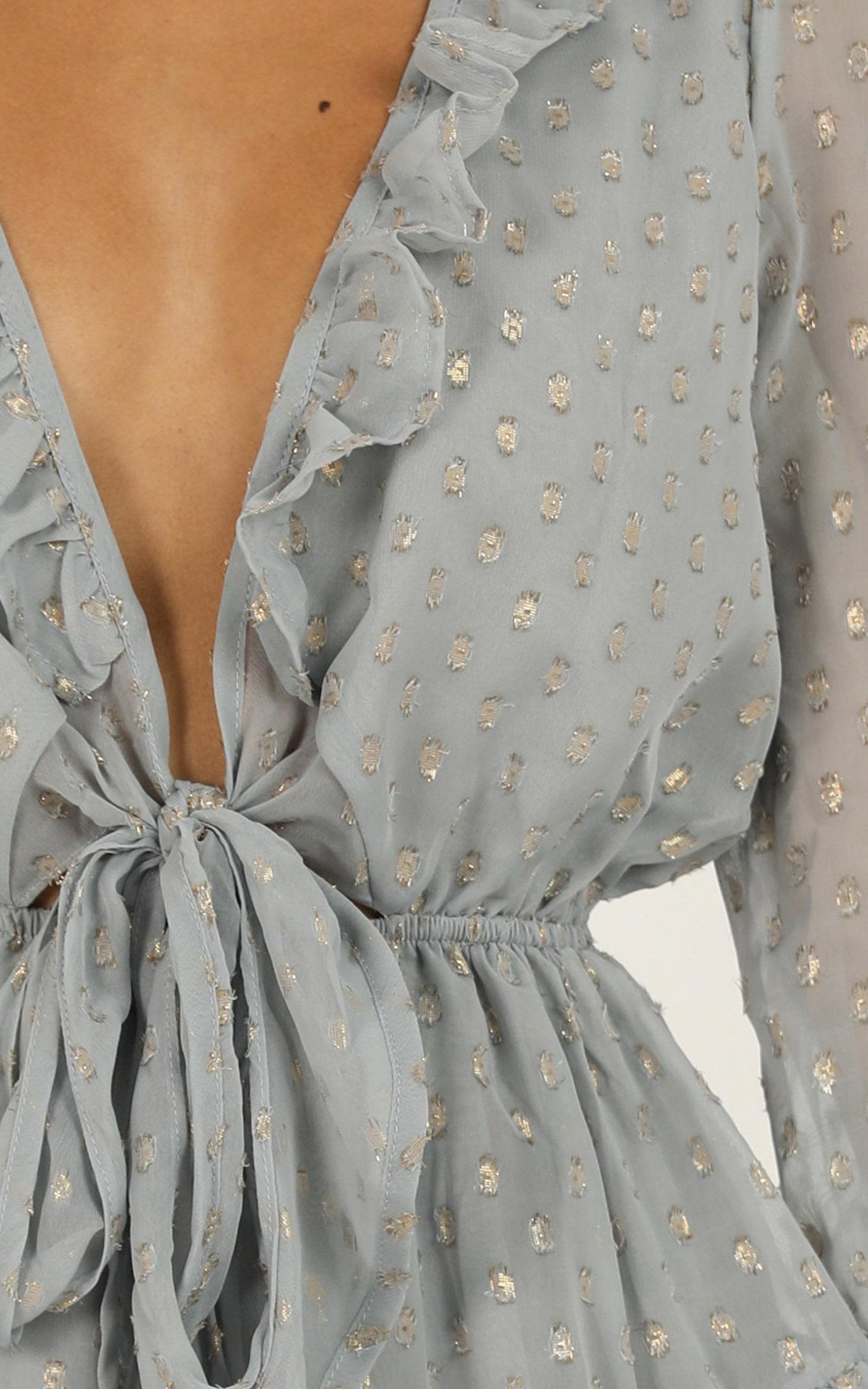 Steal The Scene Dress In Blue
