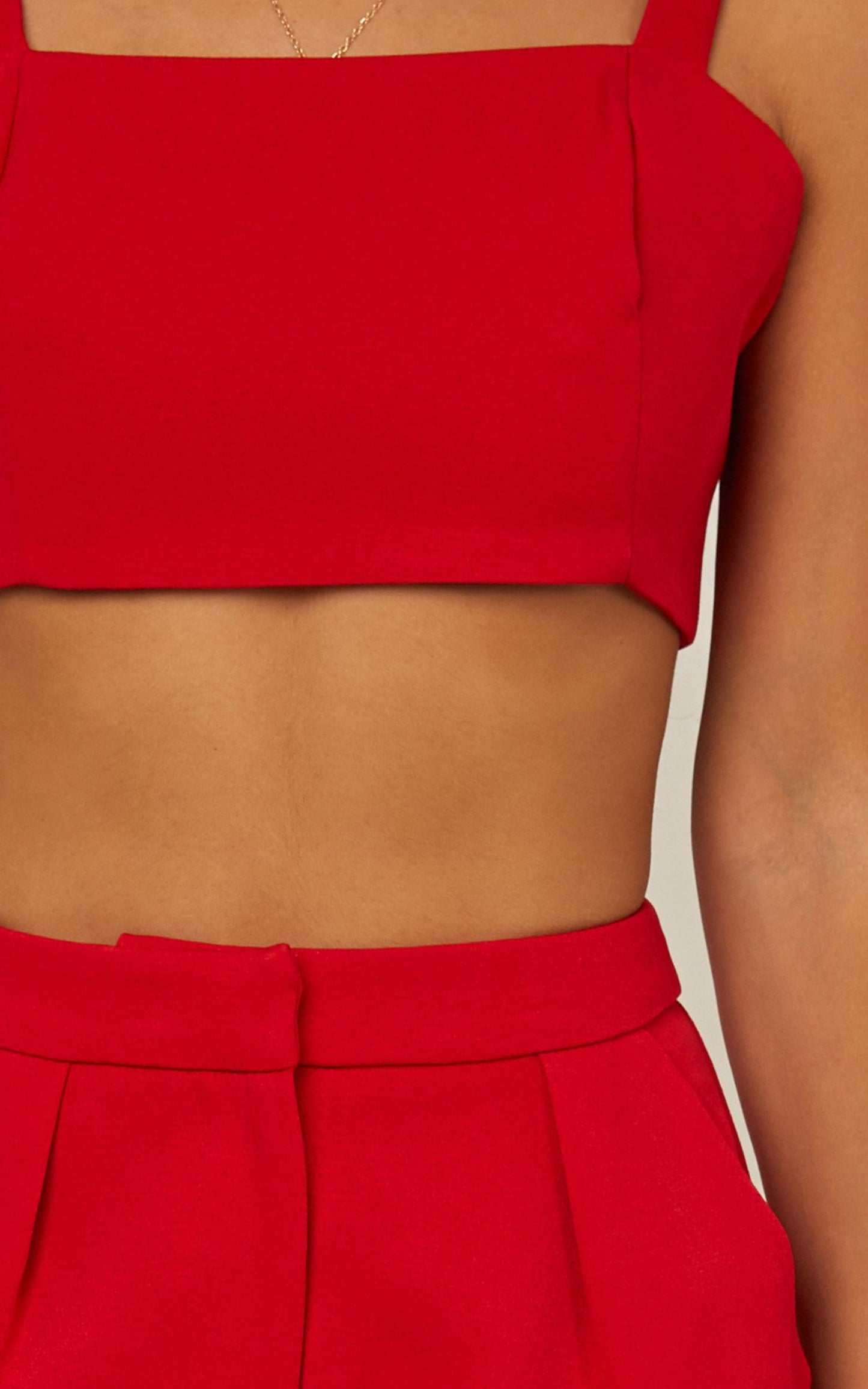 Girls On Film Two Piece Set In Red
