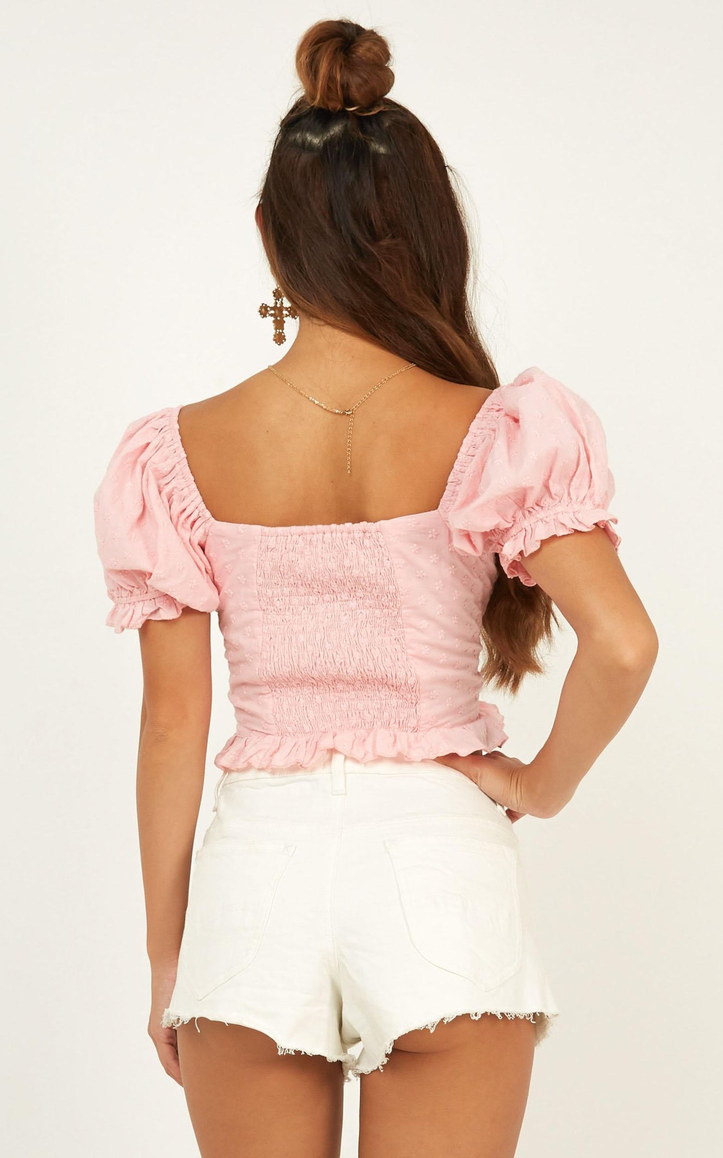 Natural Pretty Top In Blush