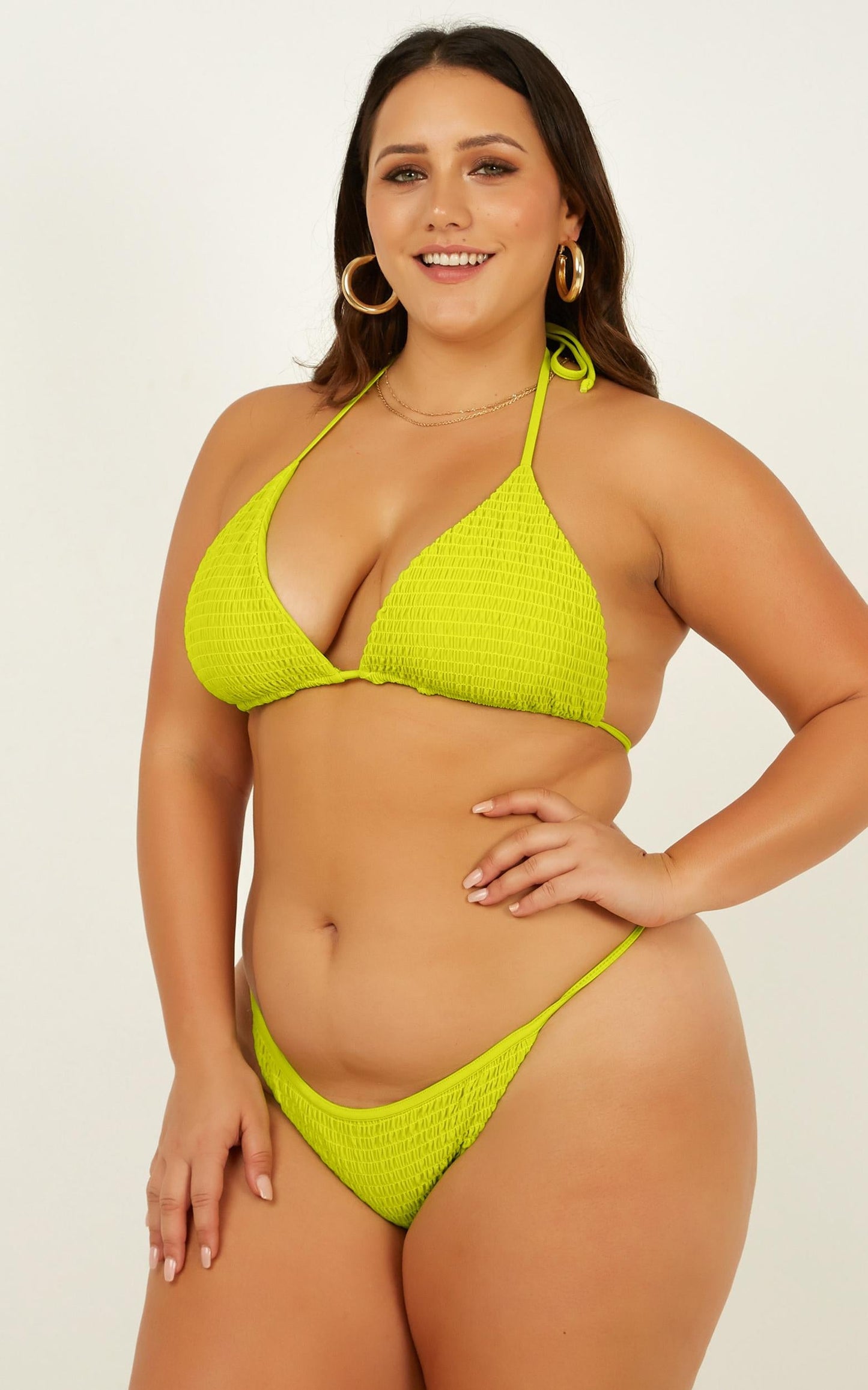 Kym Bikini Bottom In Lime