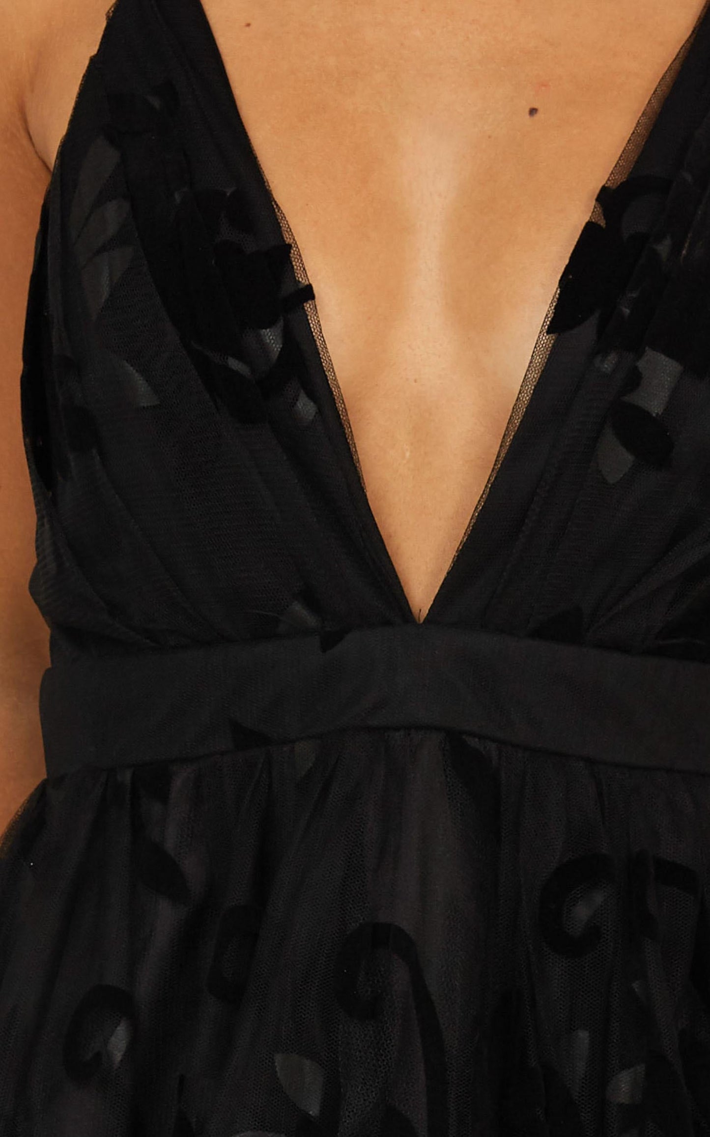 Moon Beam Dress In Black