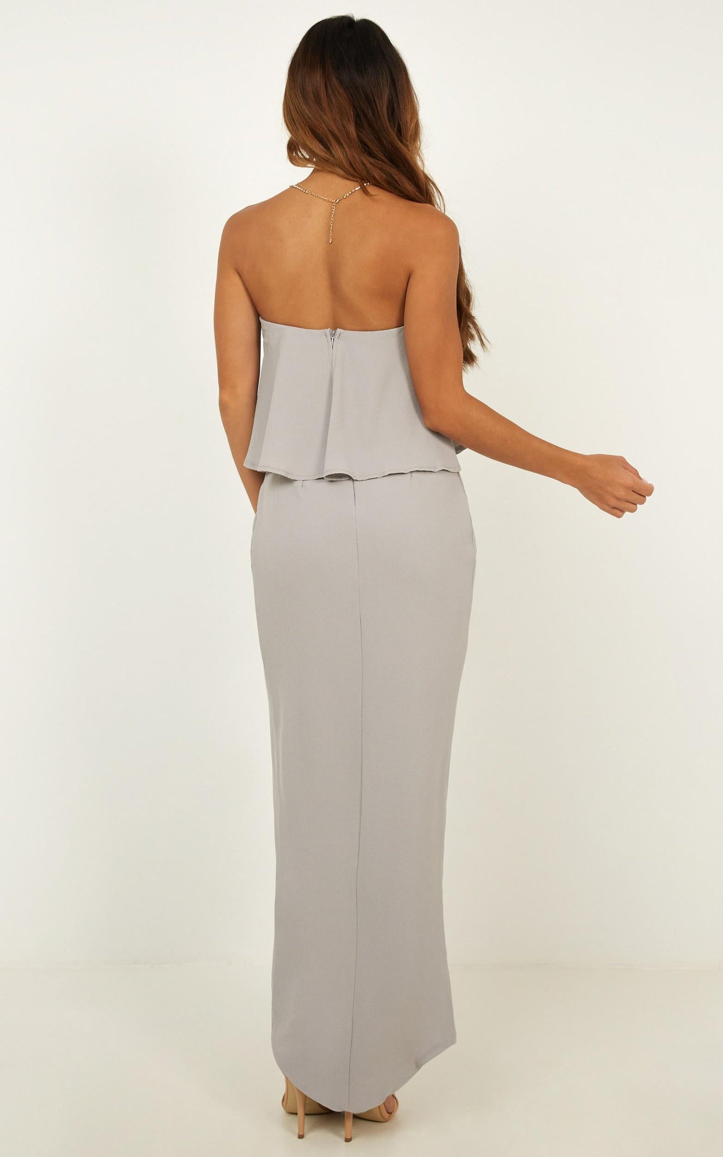With Flying Colours Dress In Grey