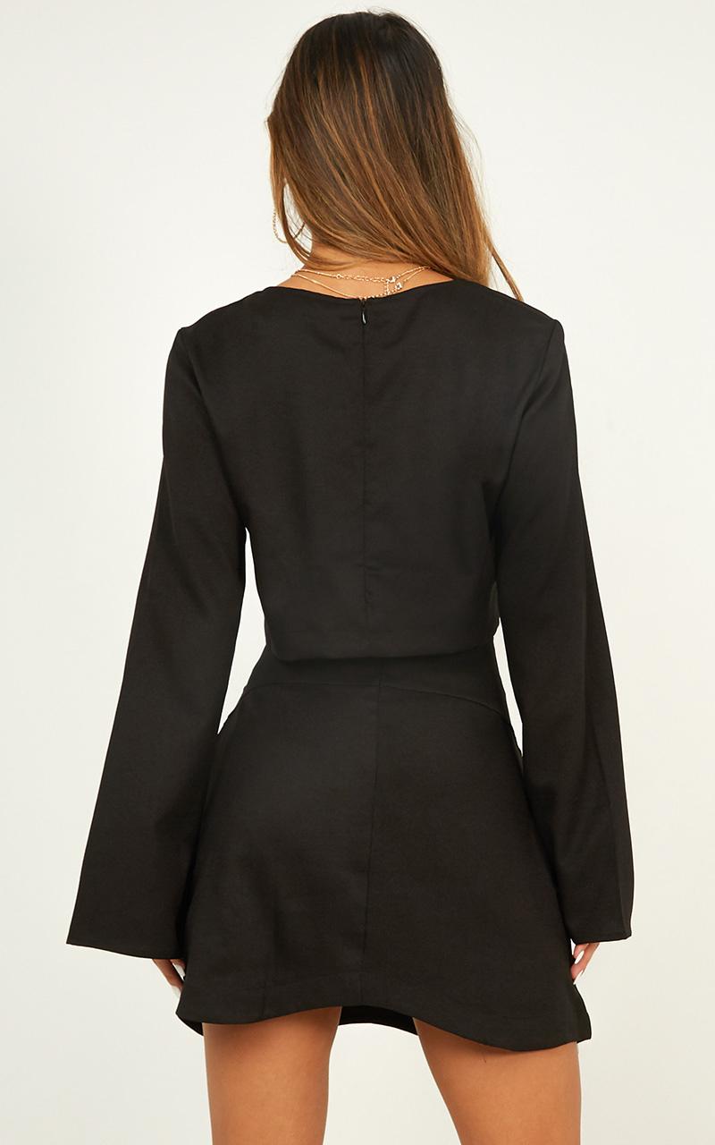 Cut To The Feeling Two Piece Set in Black