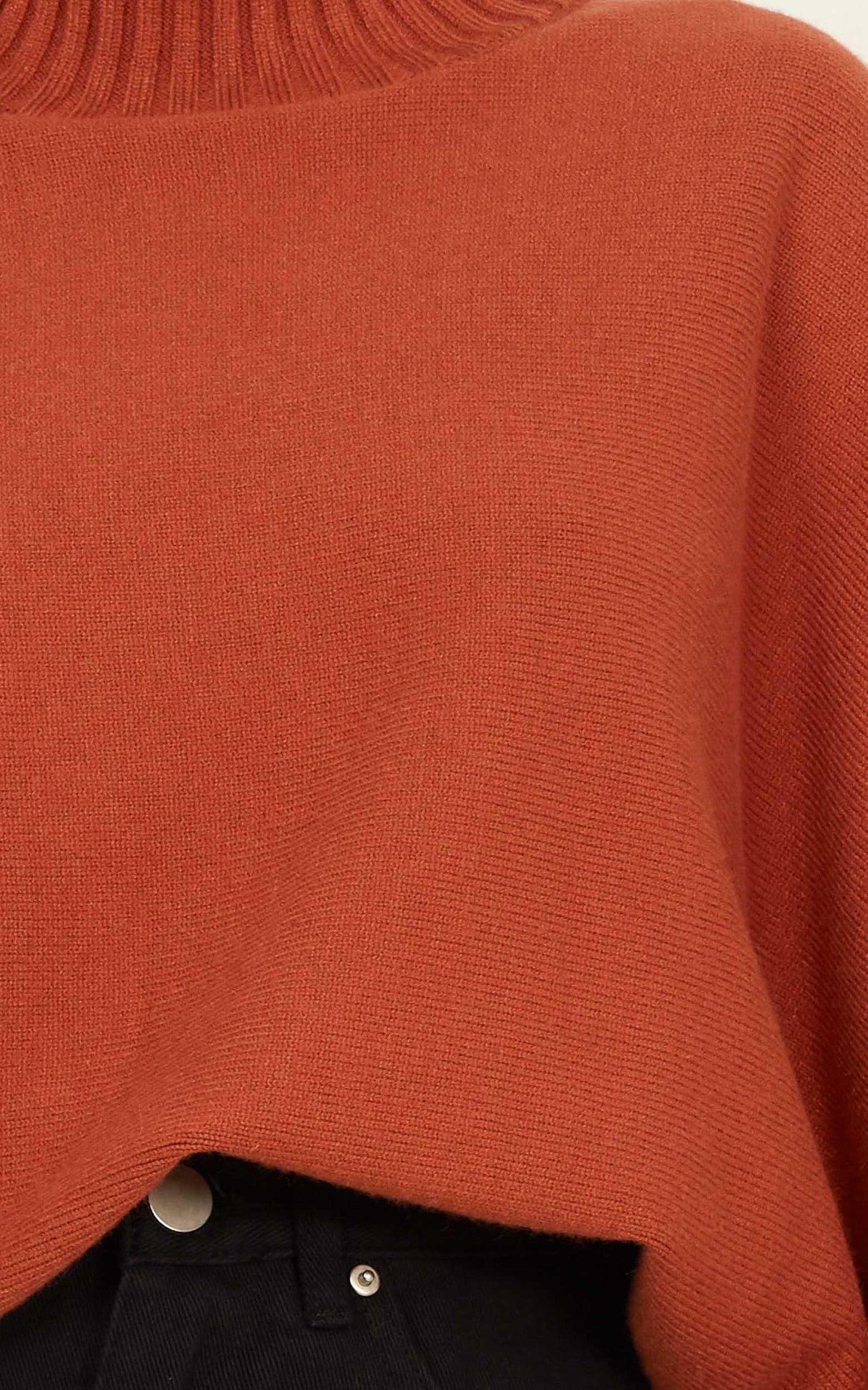 Only Want You Knit Jumper In Rust
