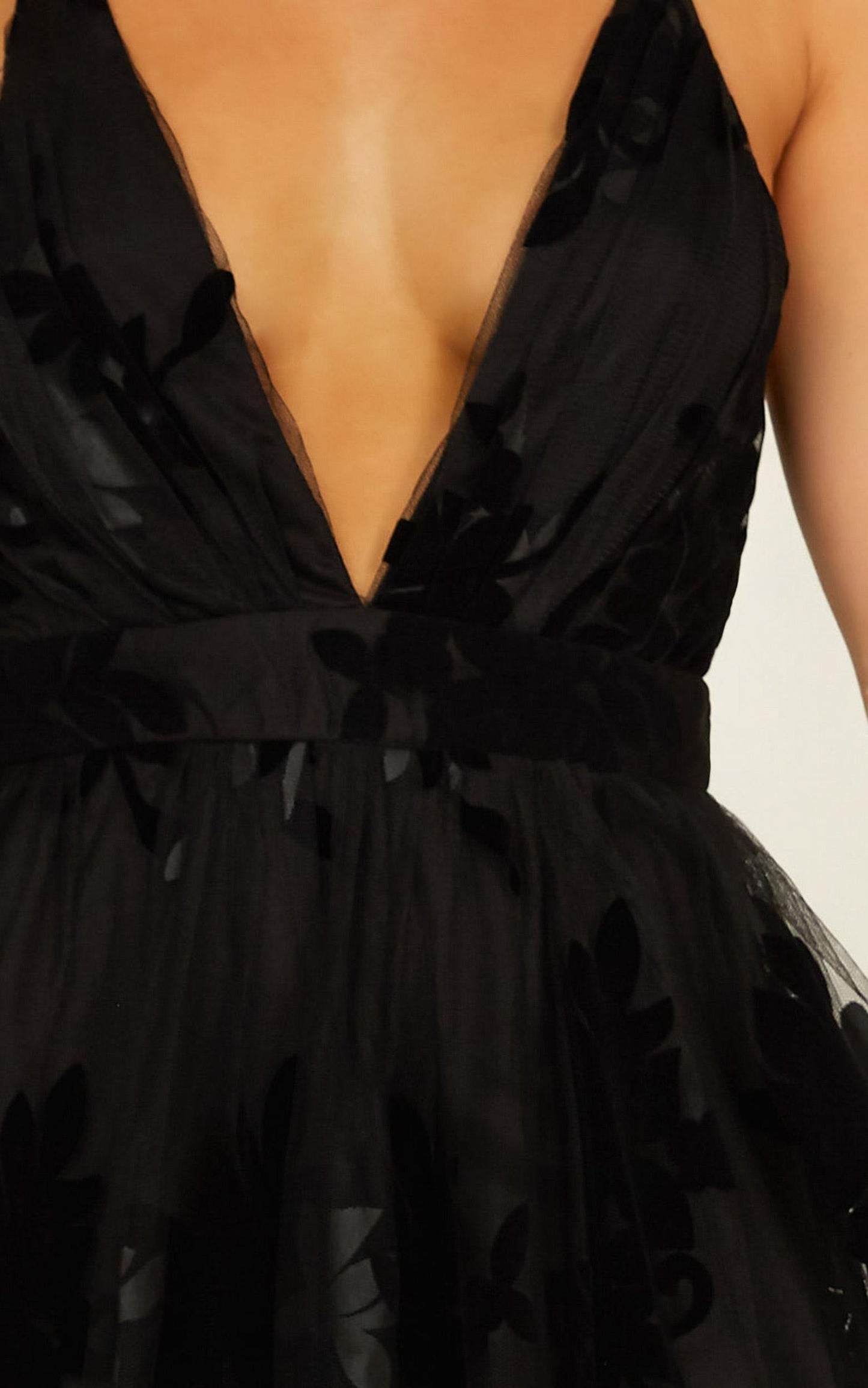 Promenade Maxi Dress in Black