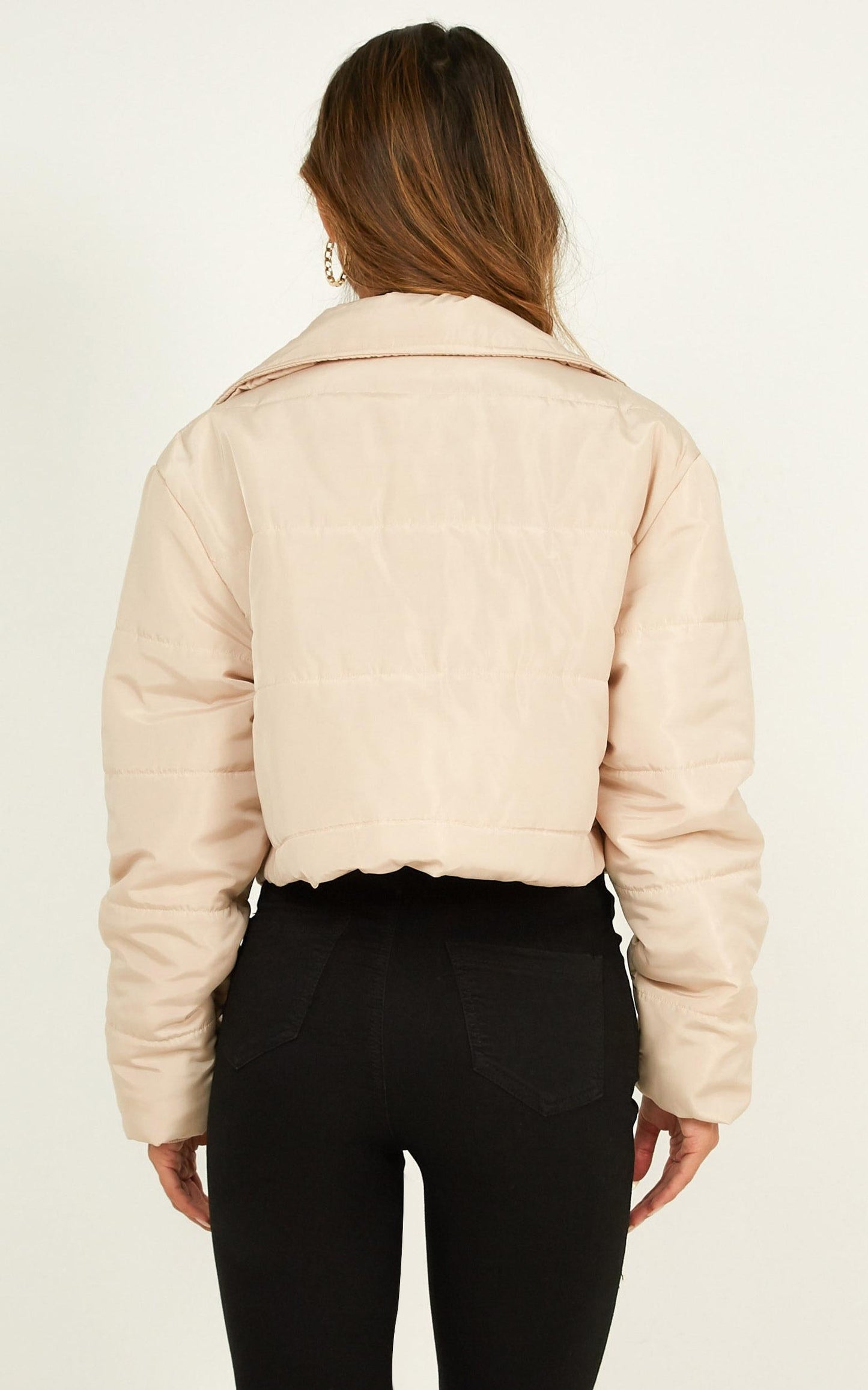 More Important Puffer Jacket In Beige