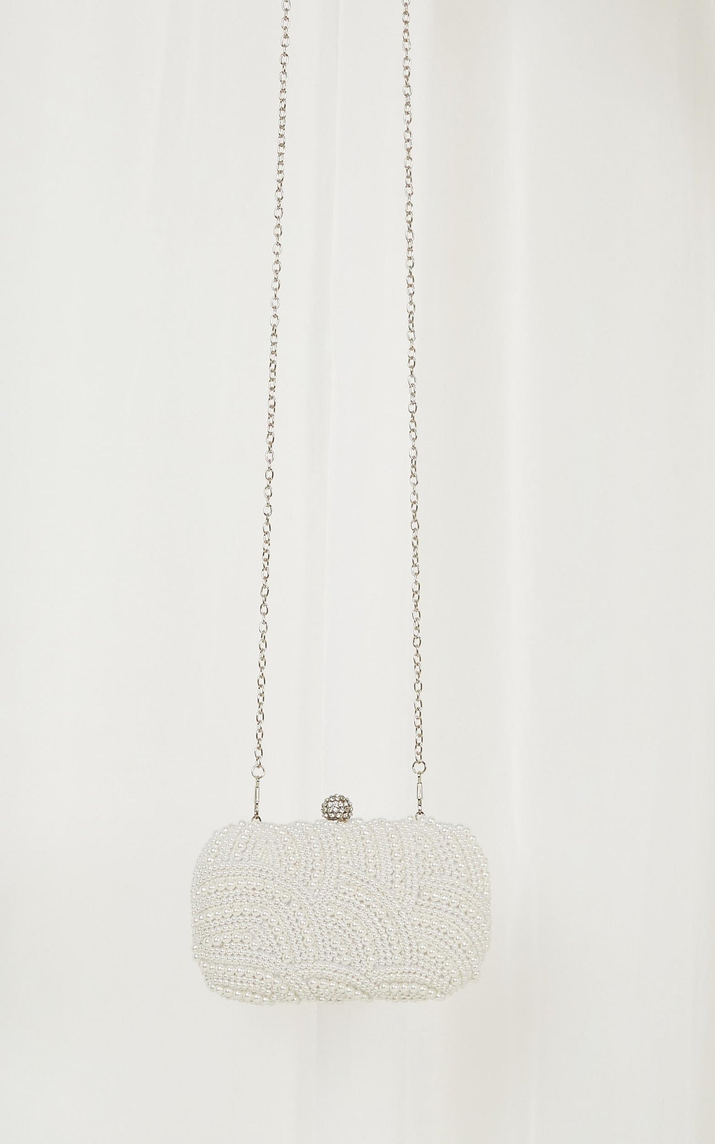 Love Fool Clutch In Pearl