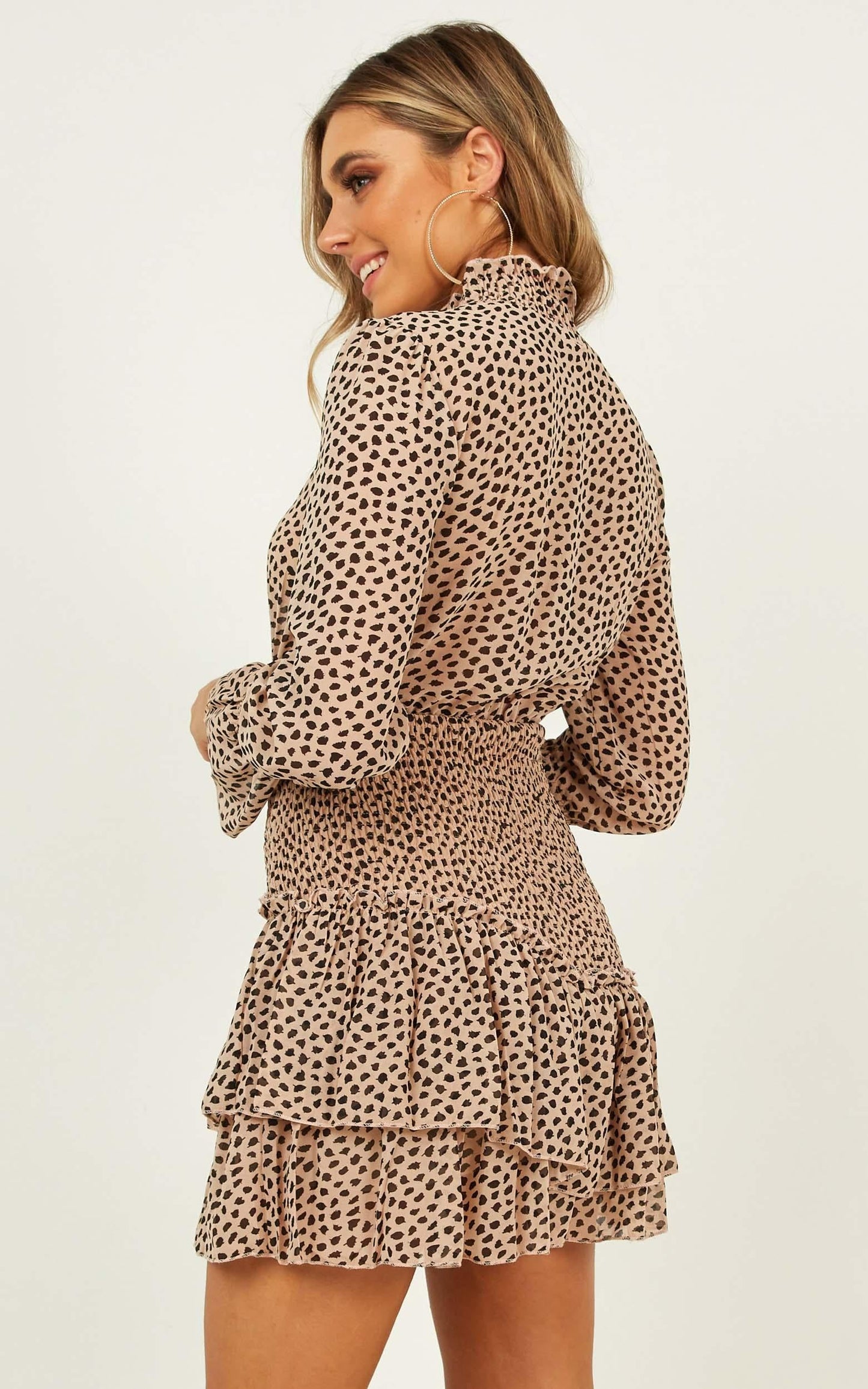Hard To Admit Dress In Leopard Print