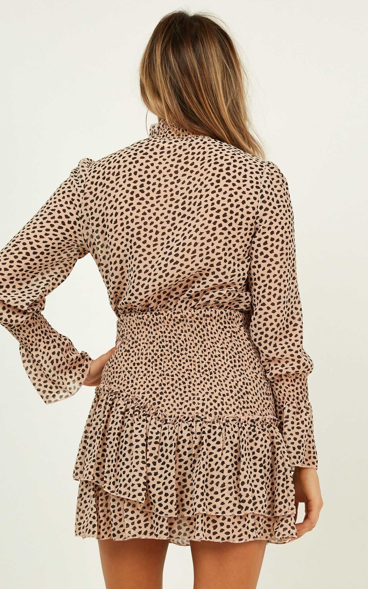 Hard To Admit Dress In Leopard Print
