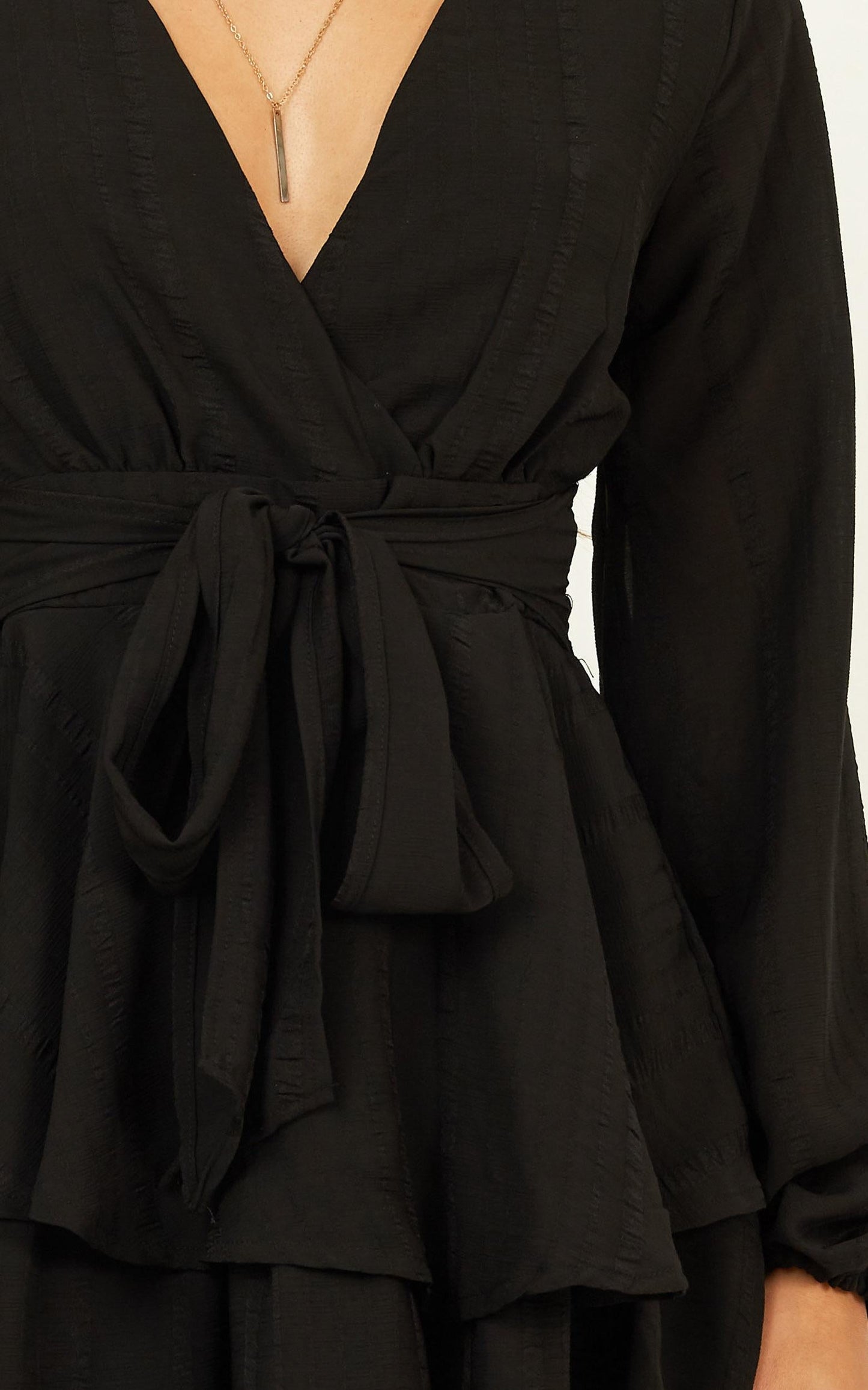 Breaks Like A Heart Dress in Black