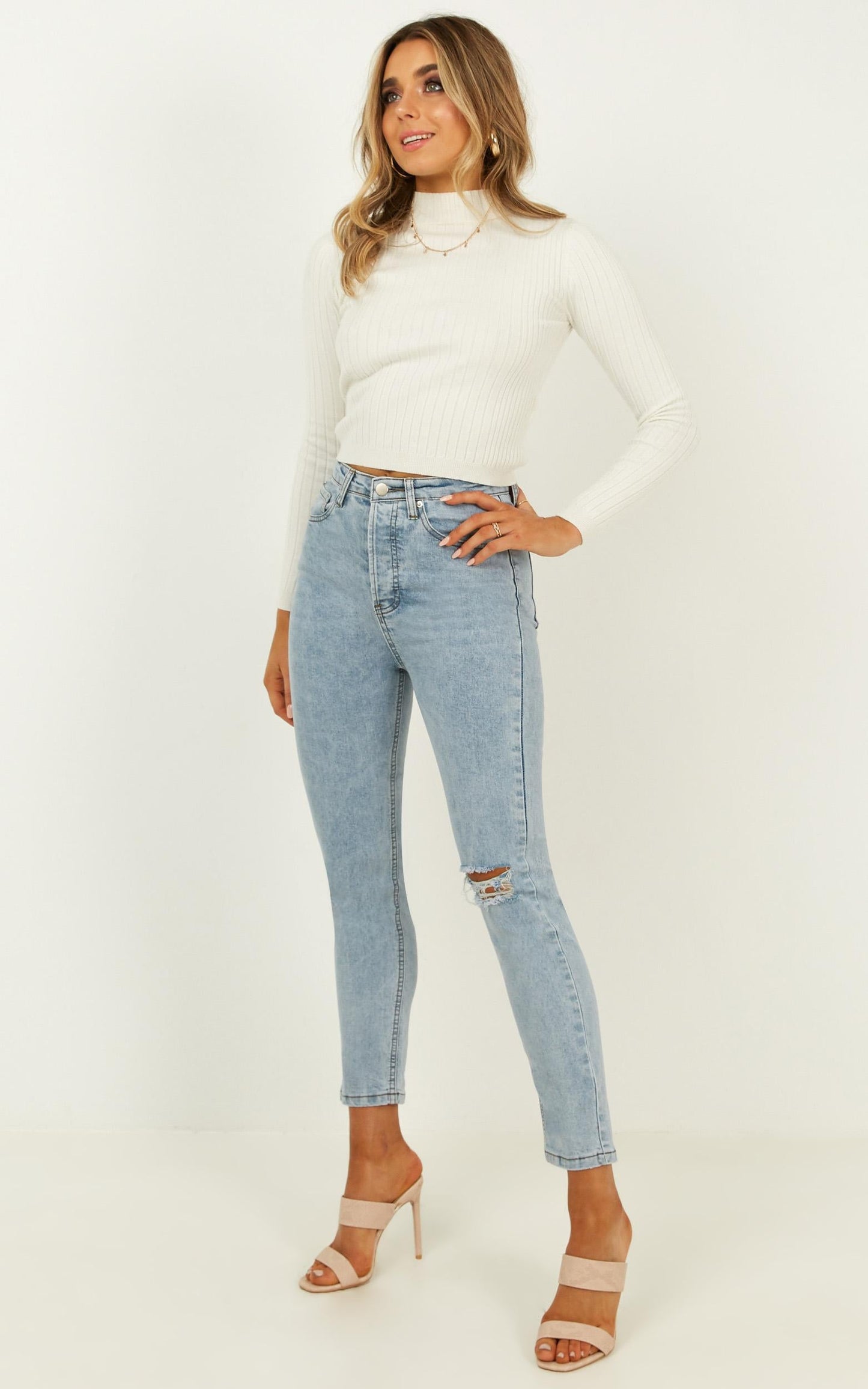 Jessie Jeans in light blue denim